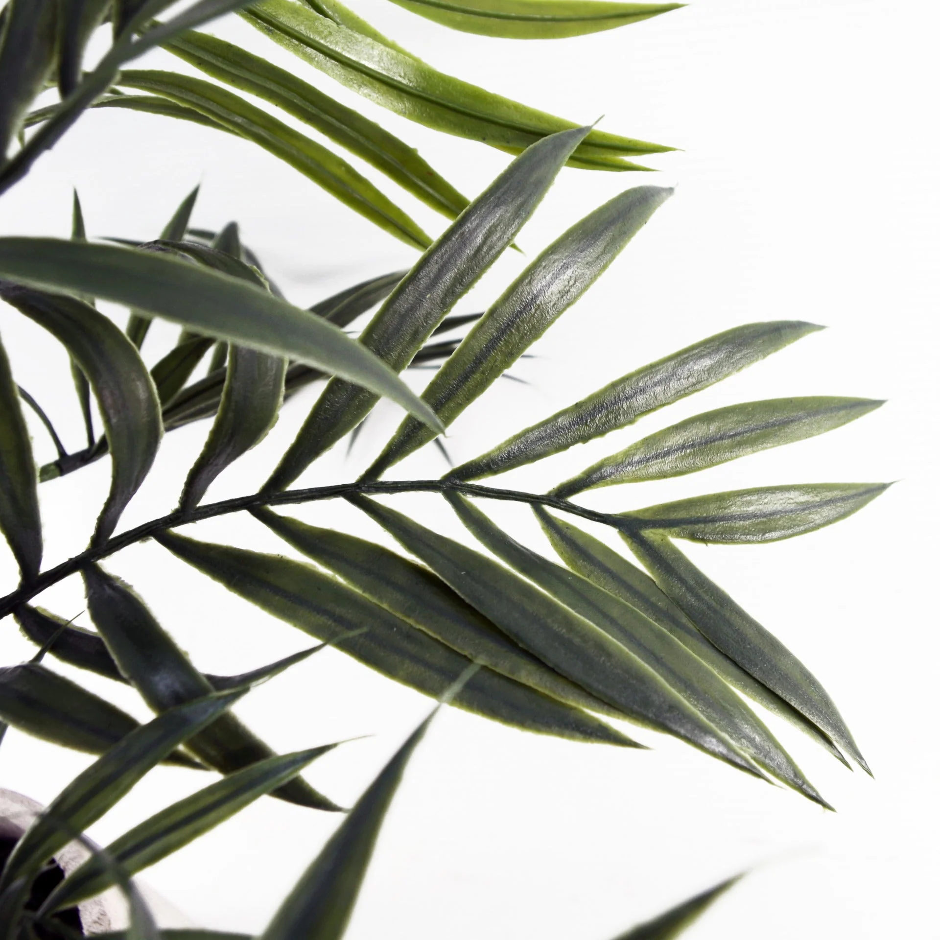 40cm Artificial Mini Palm in Decorative Planter - Image 4