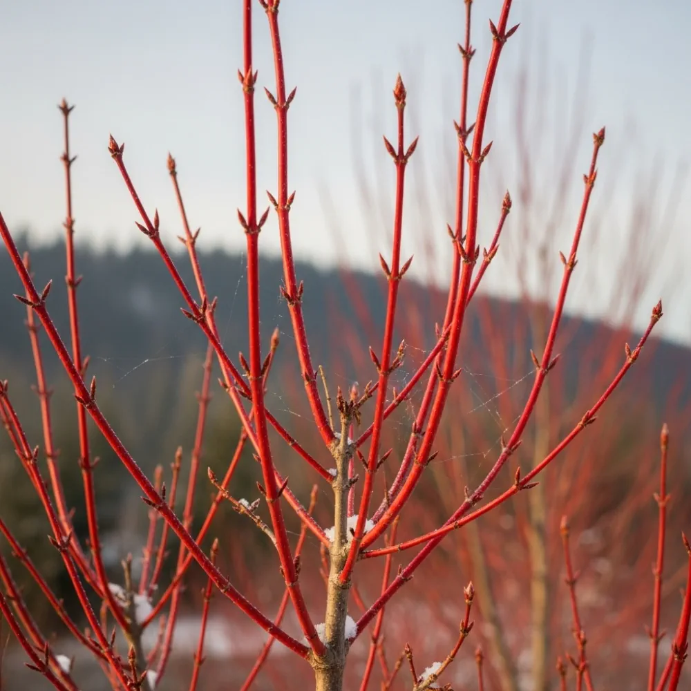 4ft Coral Bark Japanese Maple Tree | Acer palmatum 'Sangokaku' | 7.5L Pot