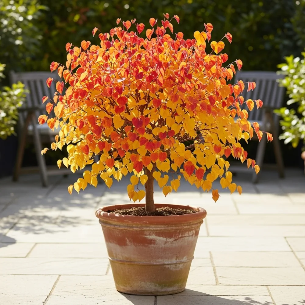 4ft 'Forest Pansy' Canadian Redbud Tree | Cercis canadensis | 4.5L Pot - Image 3