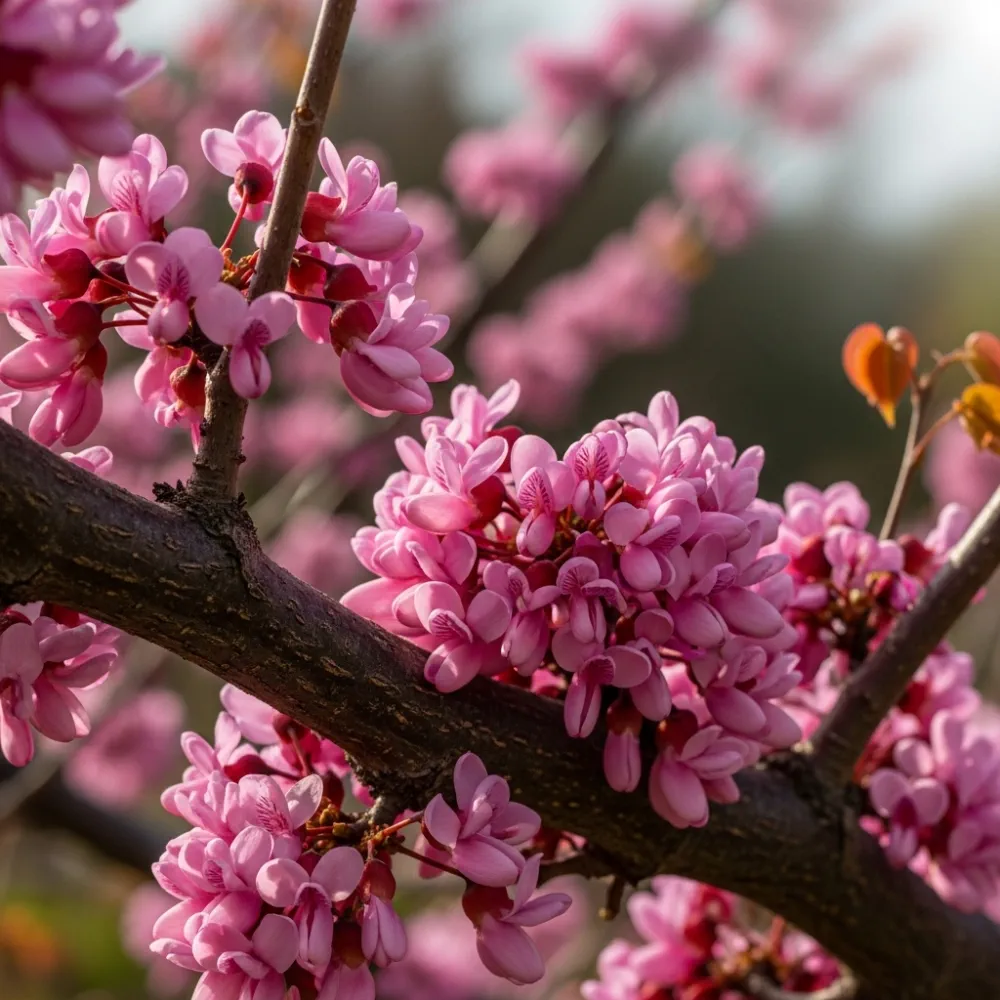 4ft 'Forest Pansy' Canadian Redbud Tree | Cercis canadensis | 4.5L Pot - Image 4