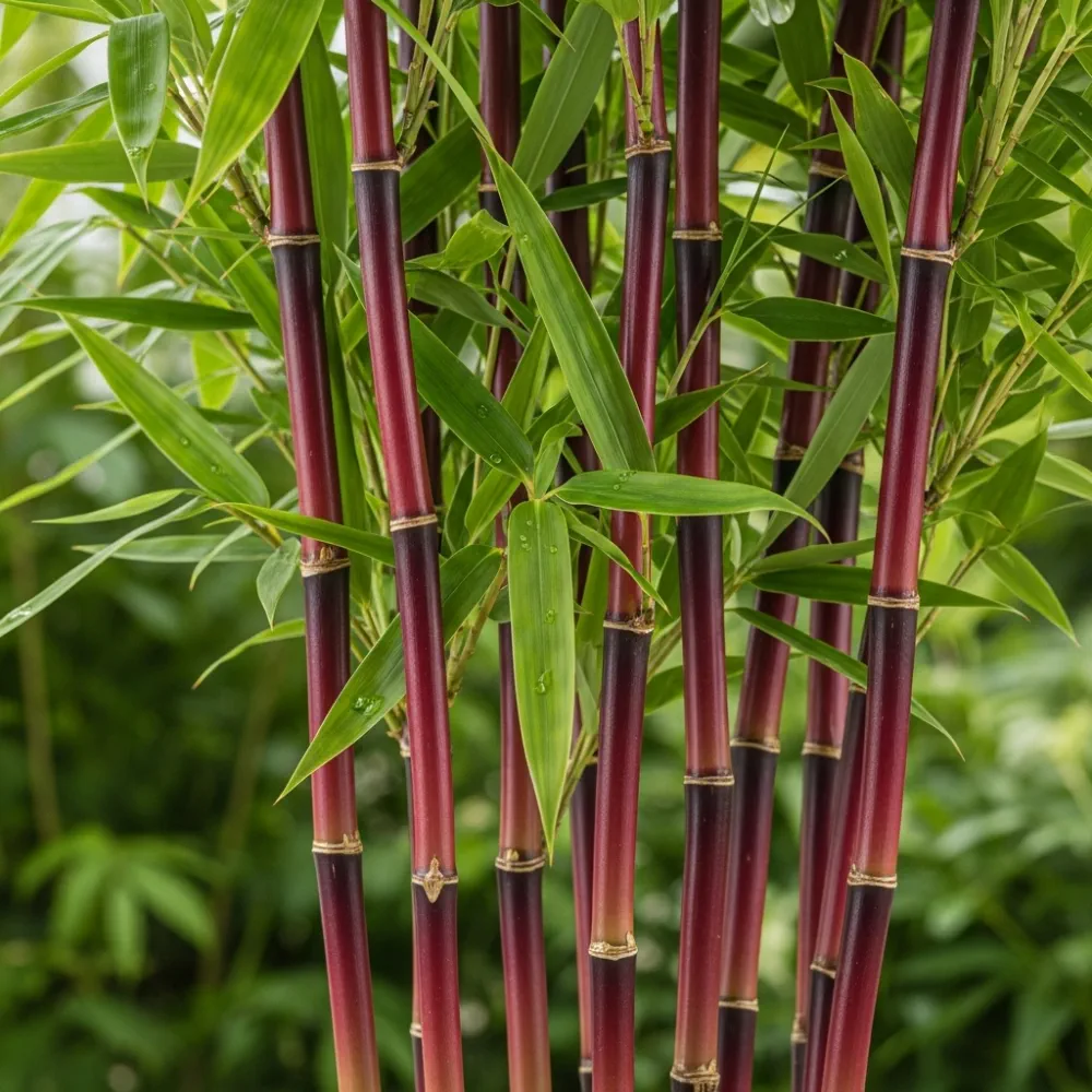 4ft Red Bamboo | Fargesia scarbrida 'Asian Wonder' | 5L Pot