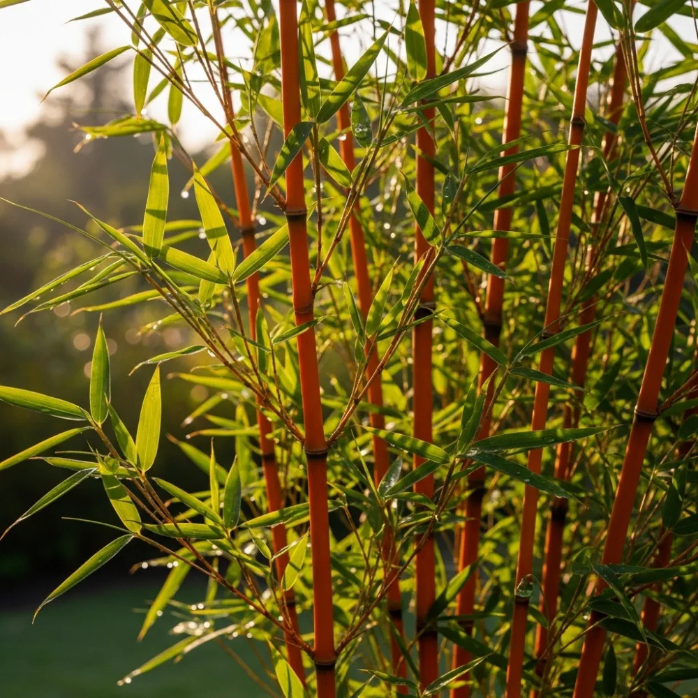 4ft Red Bamboo | Fargesia scarbrida 'Asian Wonder' | 5L Pot - Image 2