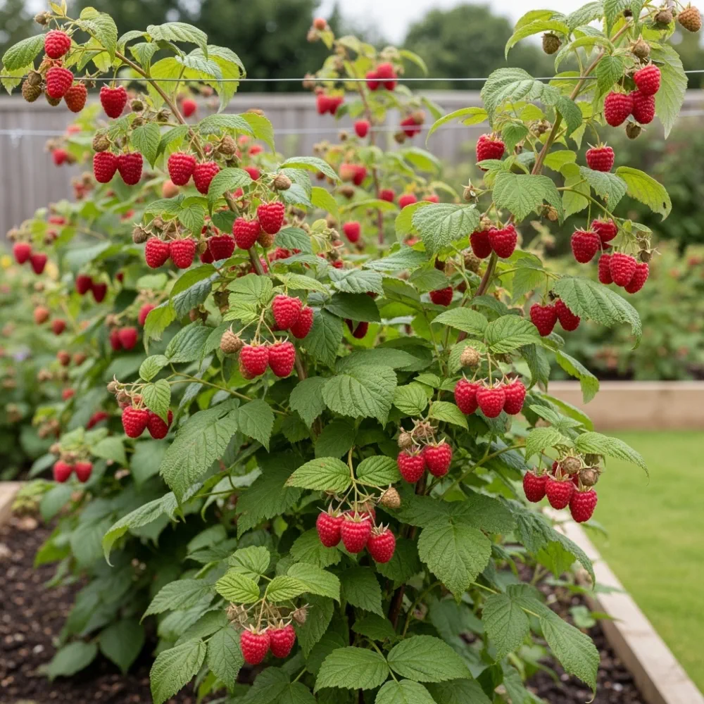 5 Long Cane 'Glen Ample' Raspberry Plants - Image 6
