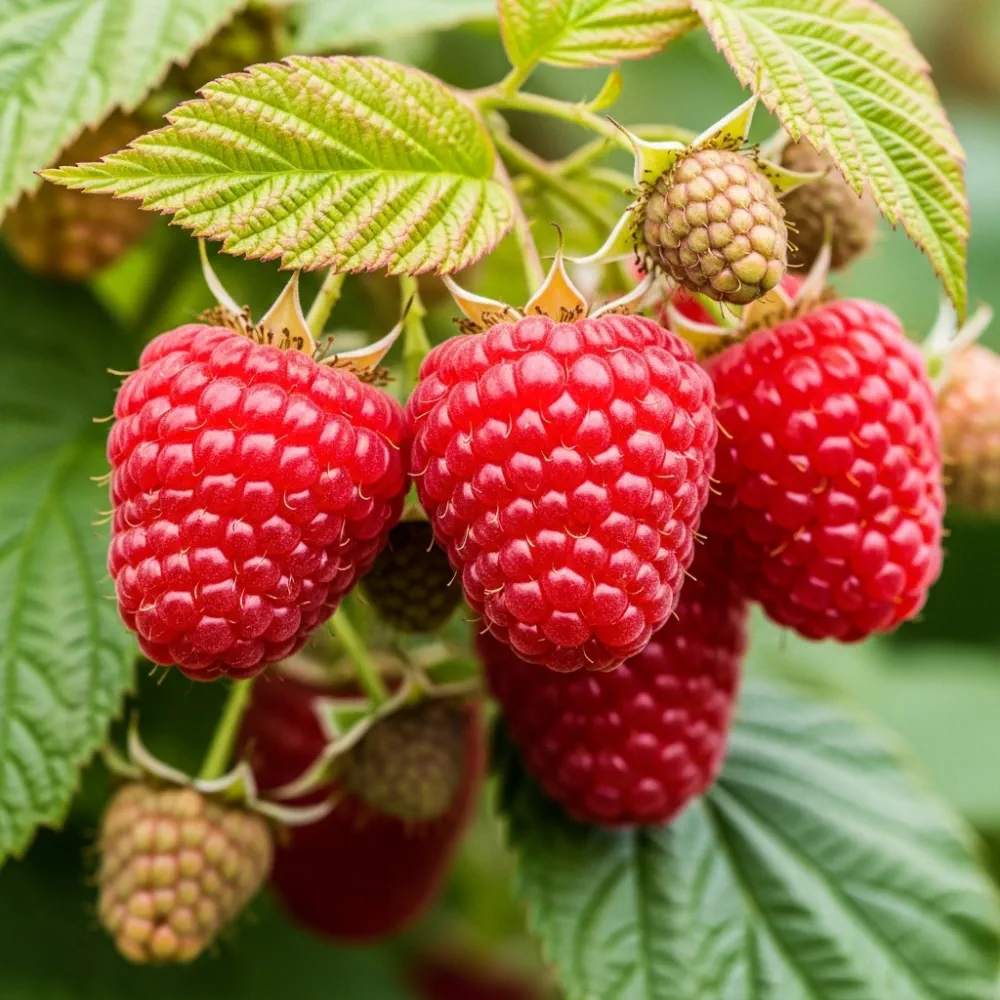 5 'Malling Admiral' Raspberry Canes