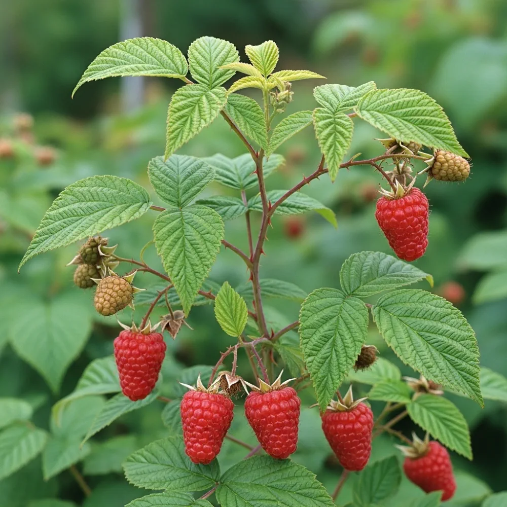 5 'Paris' Raspberry Canes