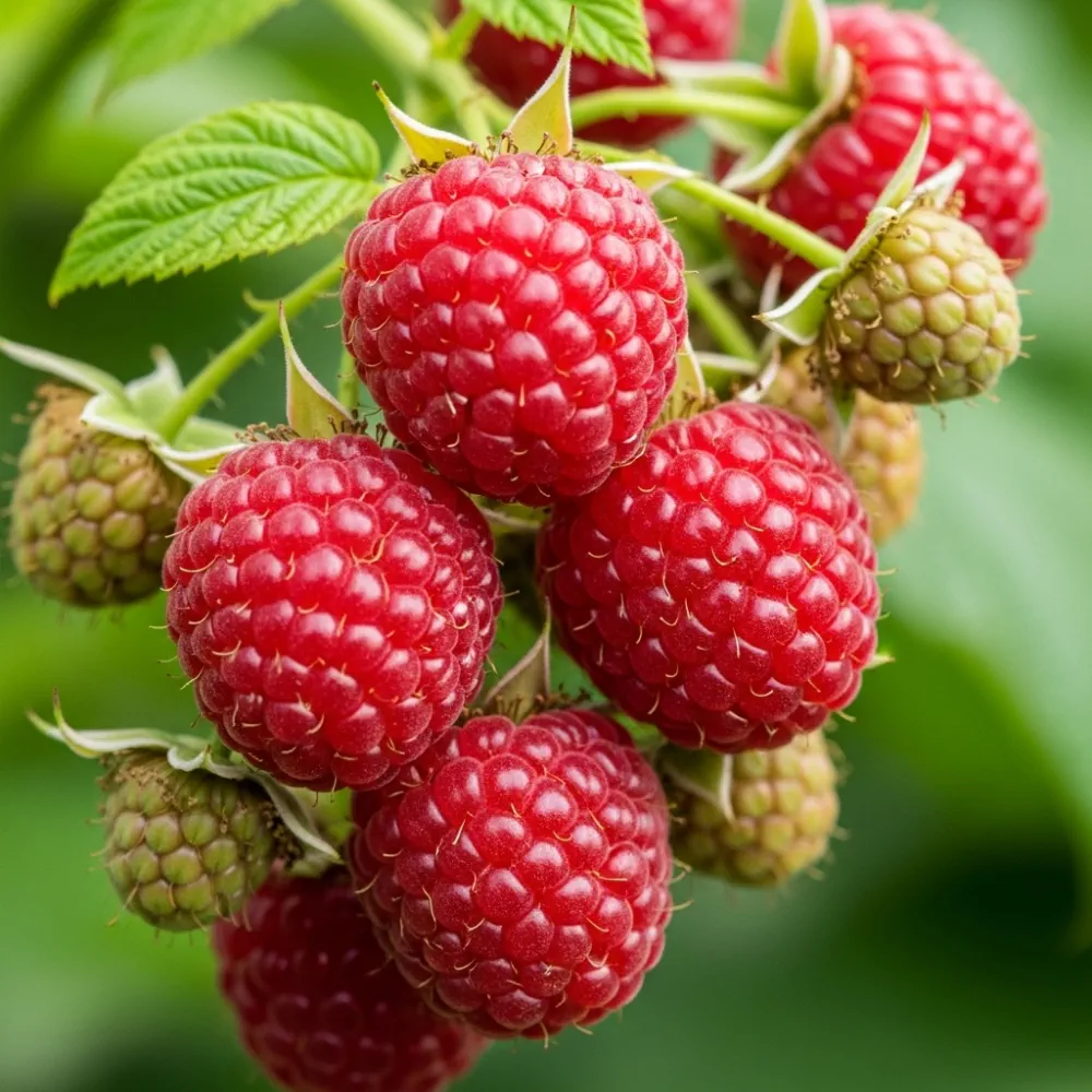 5 'Polka' Raspberry Canes