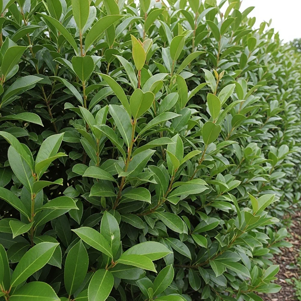 5 x 3ft Cherry Laurel Hedging | Prunus laurocerasus 'Rotundifolia' | 3L Pot - Image 13