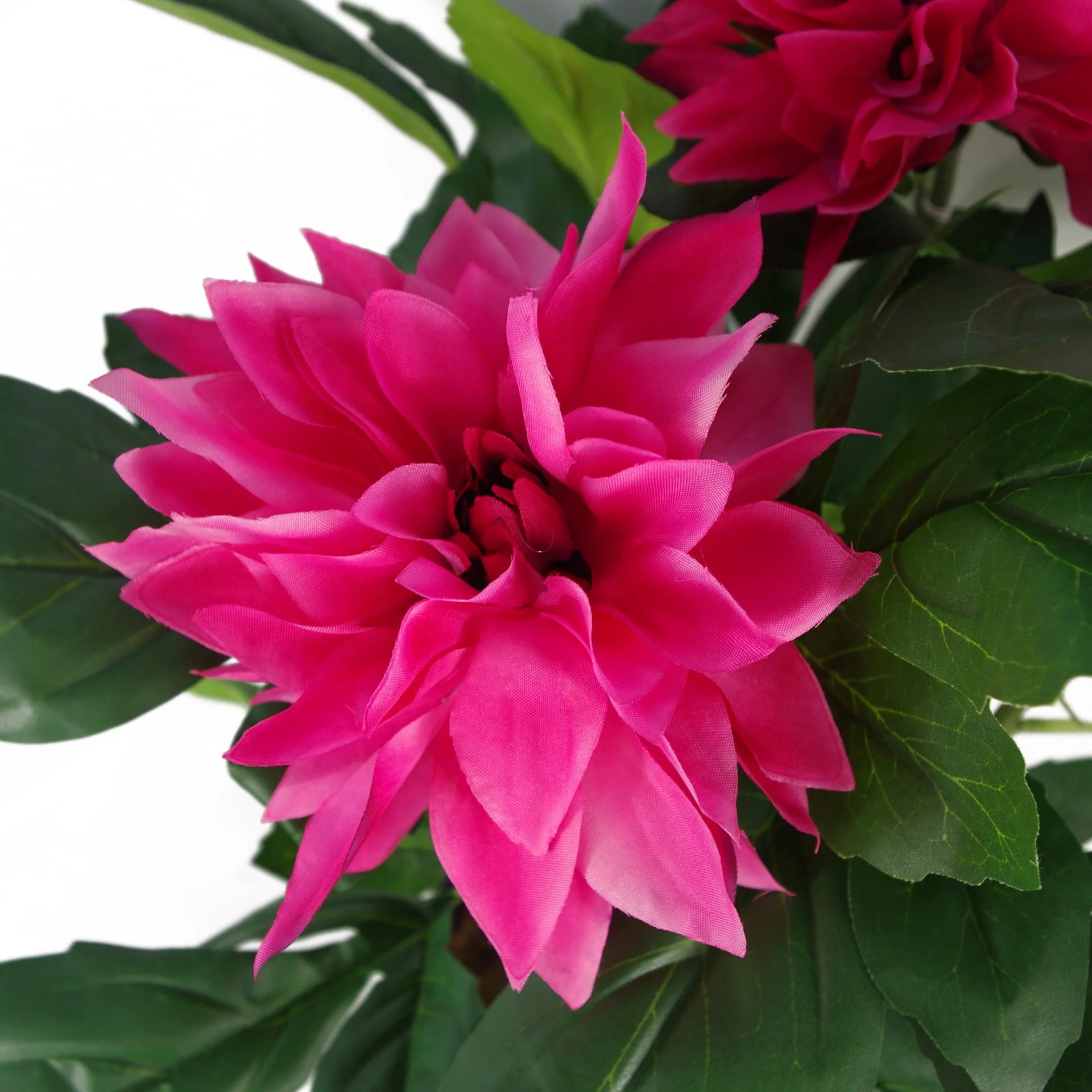 50cm Artificial Dhalia Plant Pink - Image 3