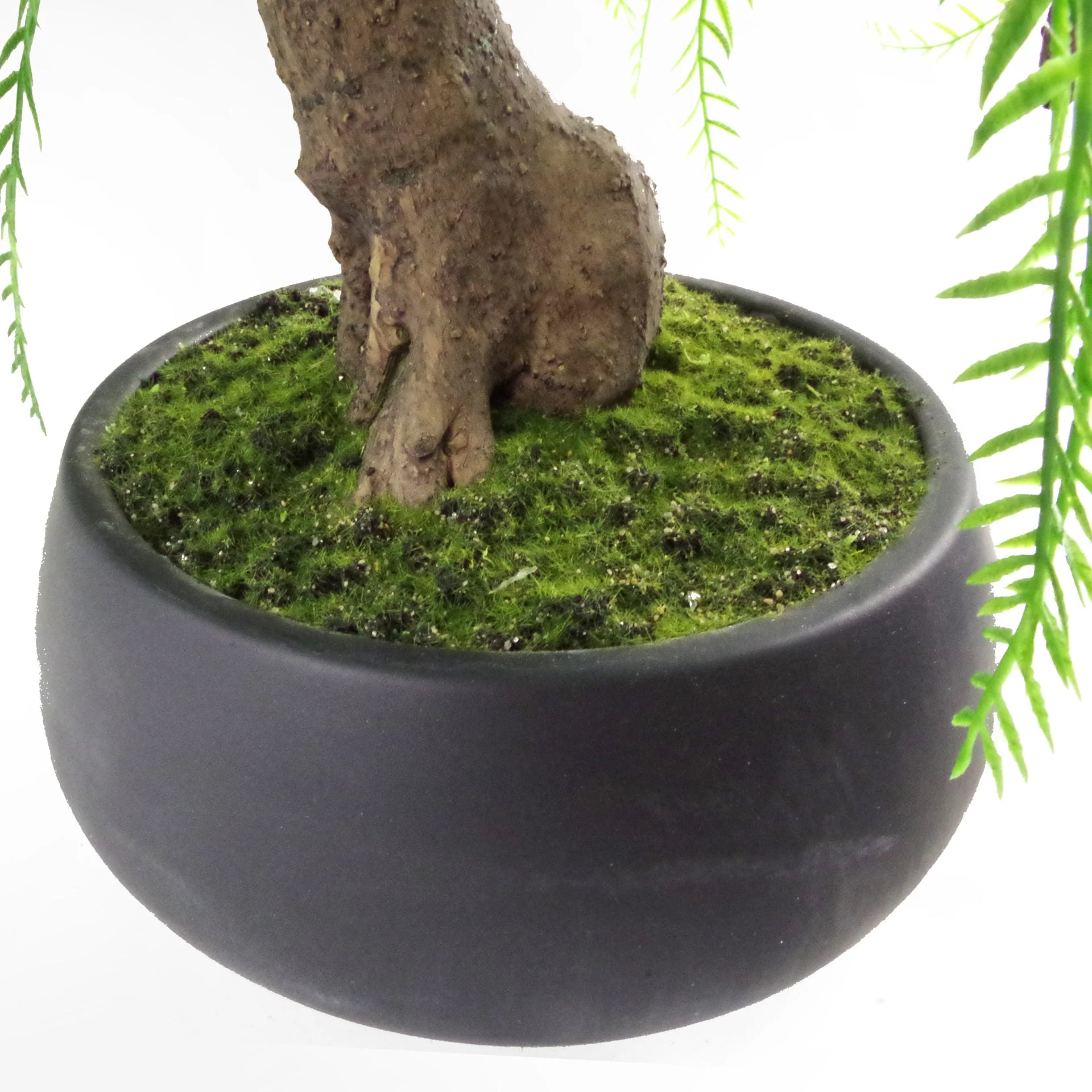 50cm Artificial Luxury Willow Bonsai Tree - Image 4