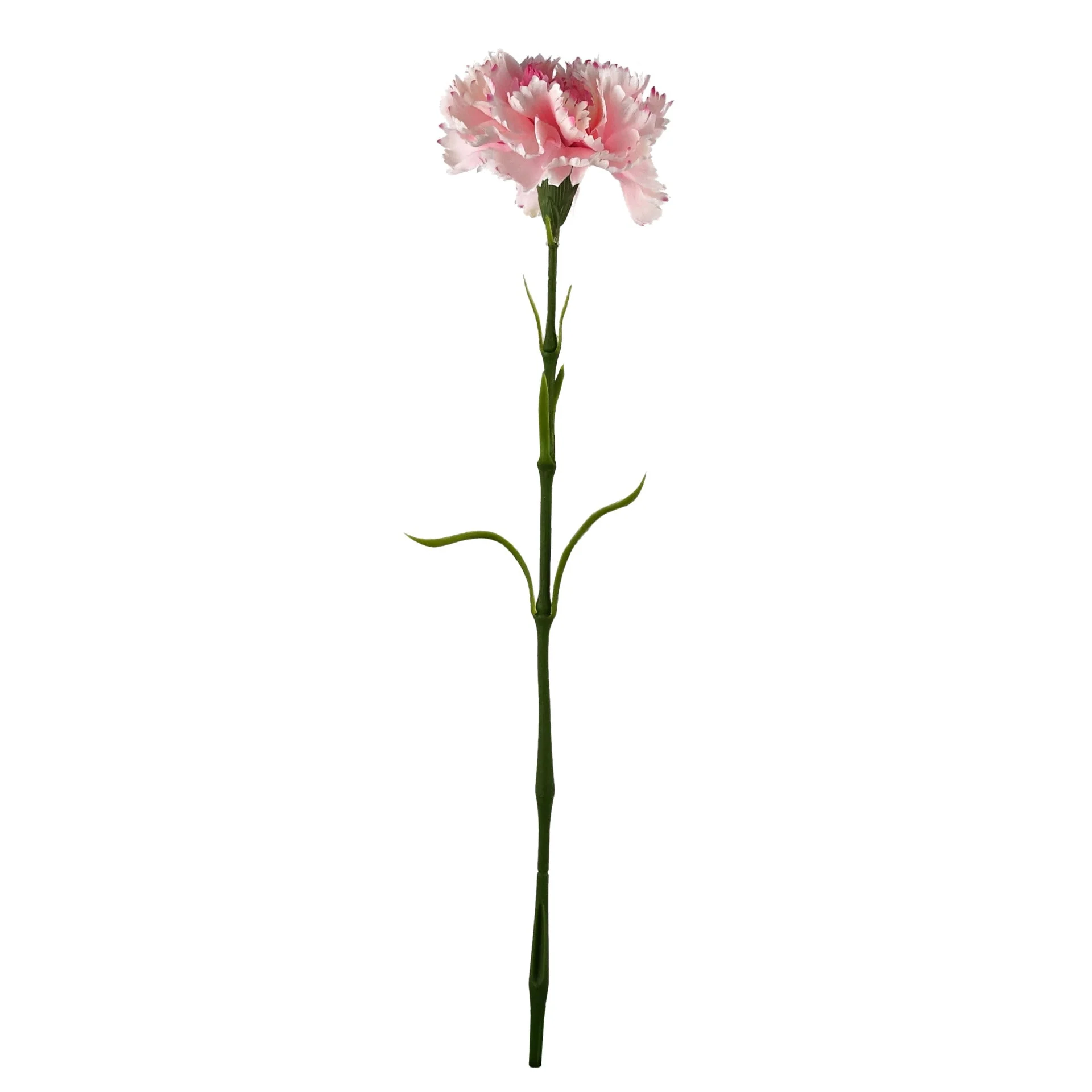 50cm Single Pink Carnation Artificial Flower - Image 2