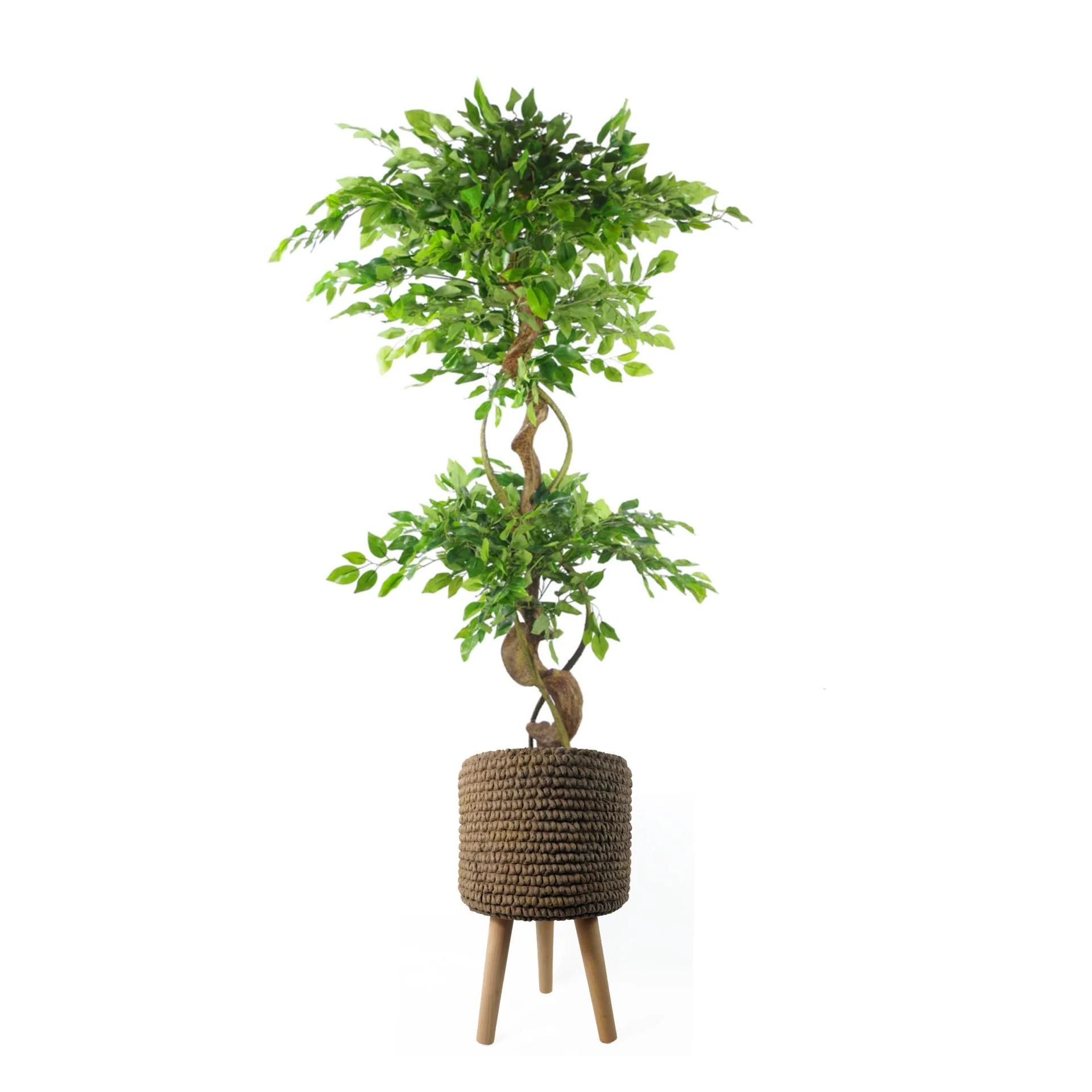 53cm x 32cm Seagrass Style Composite Large Planter - Image 4