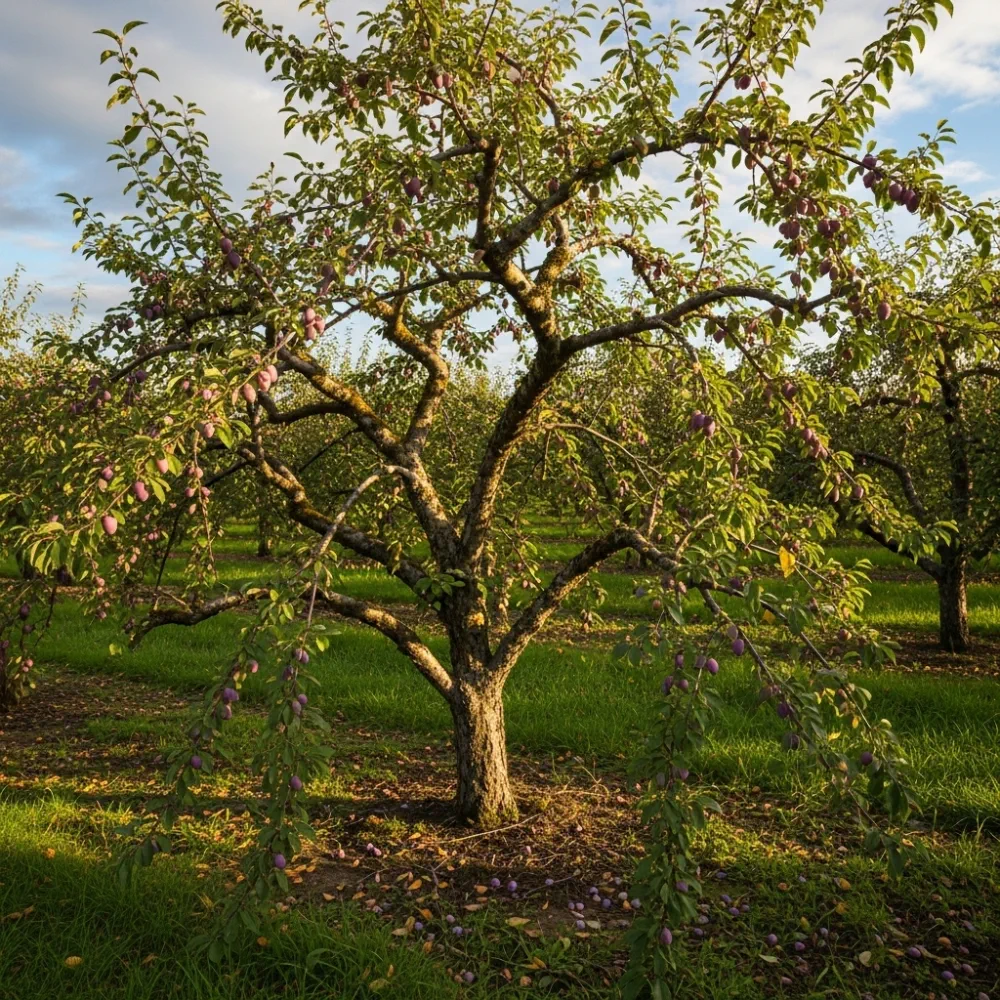 5ft Cordon Merryweather Damson Tree | 9L Pot | 2 Years Old - Image 6