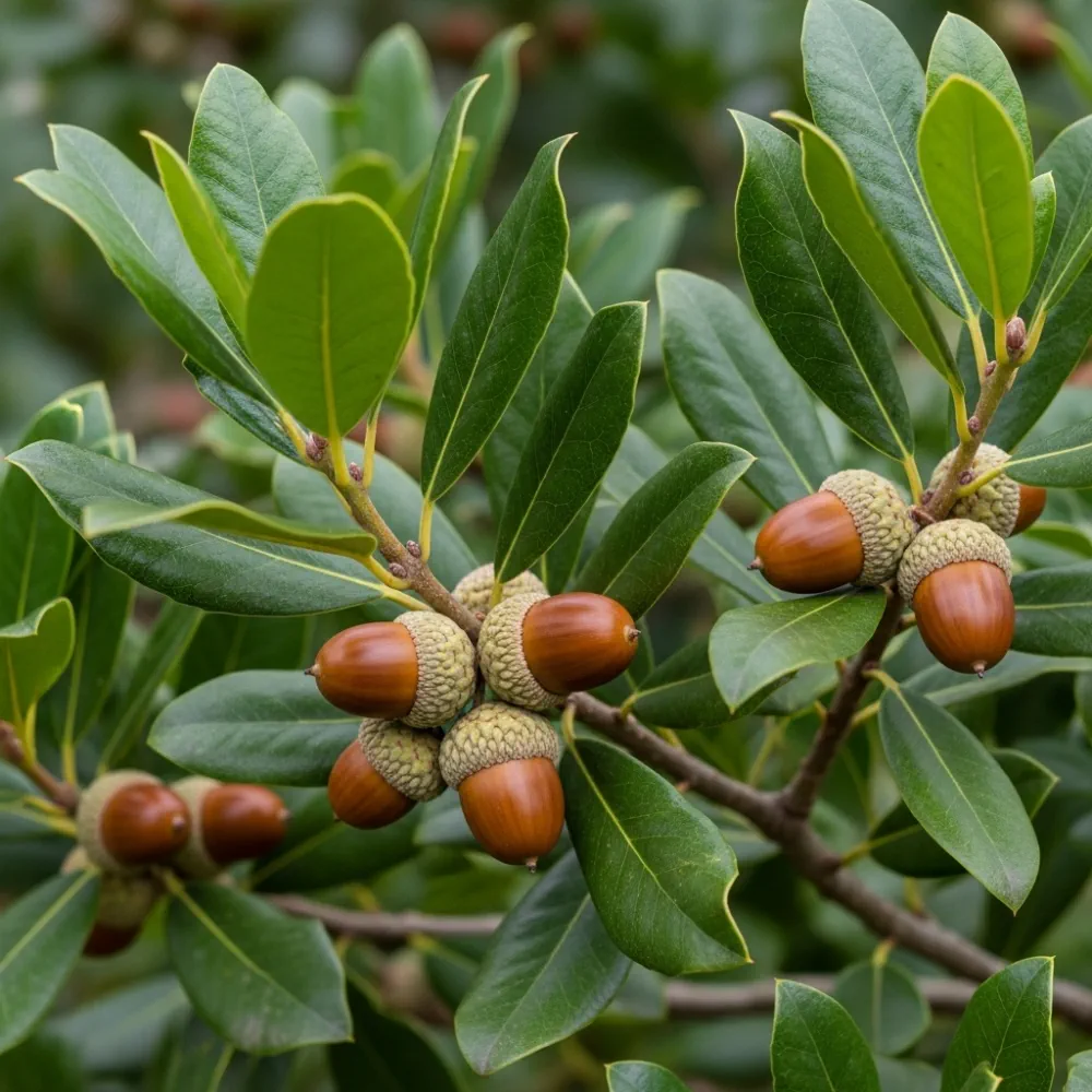 5ft Evergreen Oak Tree | Quercus Ilex | 9L Pot | 2 Years Old - Image 2