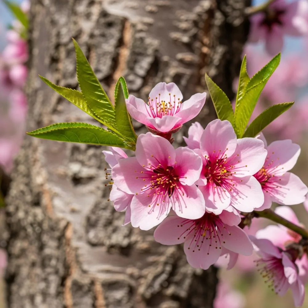 5ft Flat Nectarine' Peach Tree | 7.5L Pot | 2 Years Old