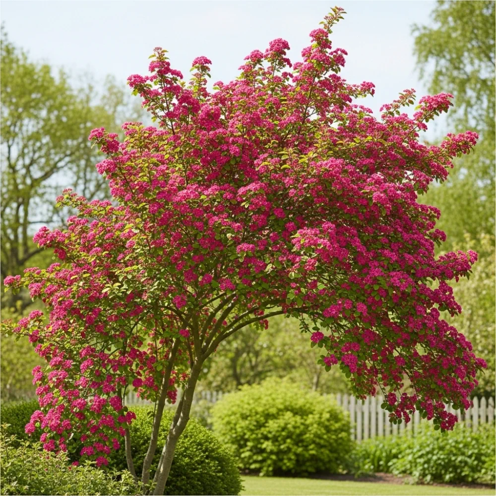 5ft Hawthorn 'Crimson Cloud' Tree | 7.5L Pot | 2 Years Old - Image 2