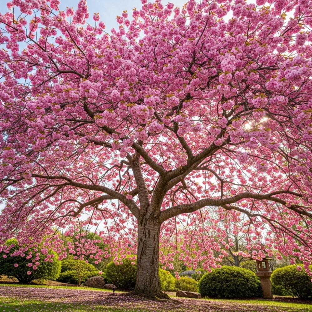 5ft Japanese Cherry Blossom Tree | Prunus serrulata 'Kanzan' | Bare Root | 2 Years Old - Image 6