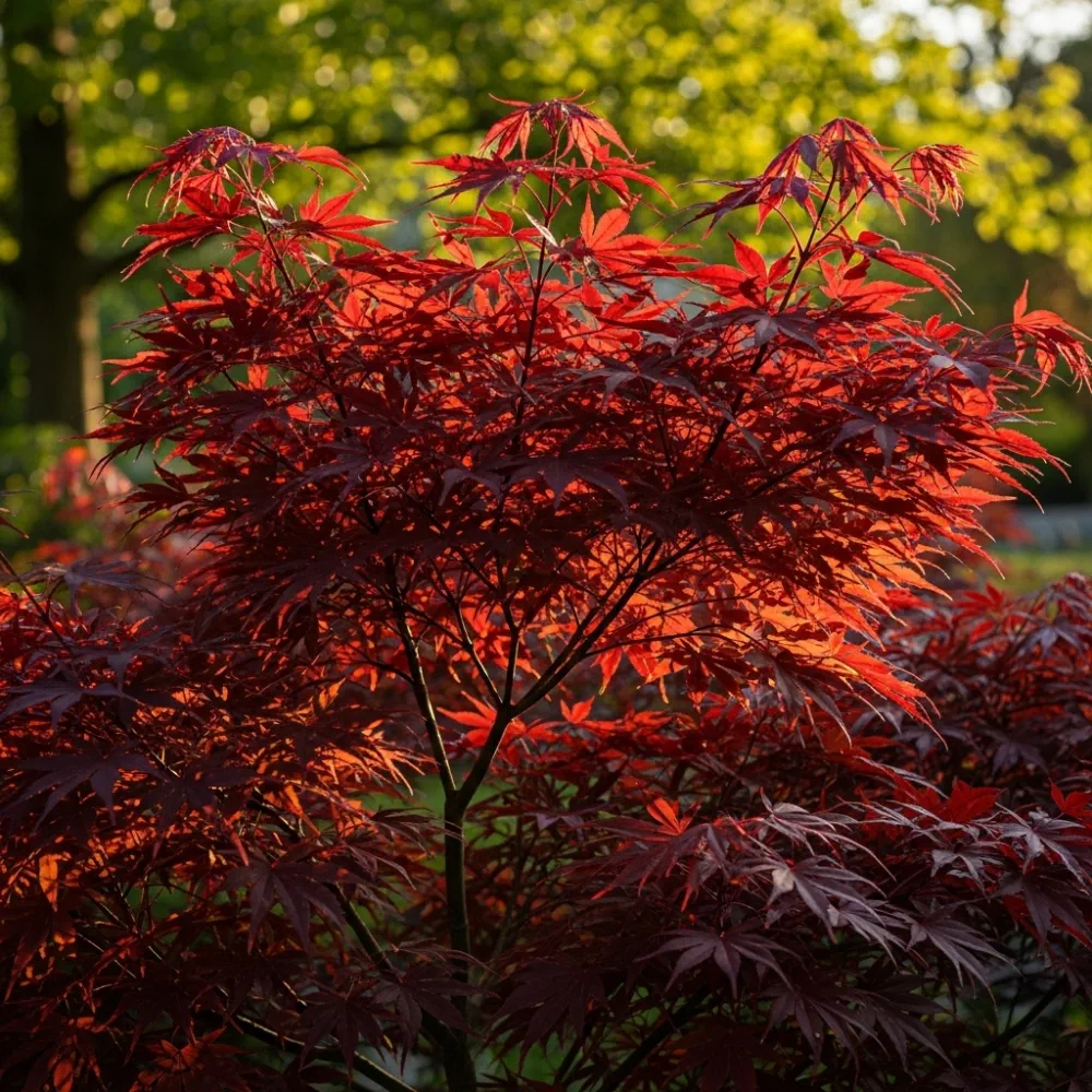 4ft Japanese Maple Tree | Acer palmatum 'Bloodgood' | 40L Pot