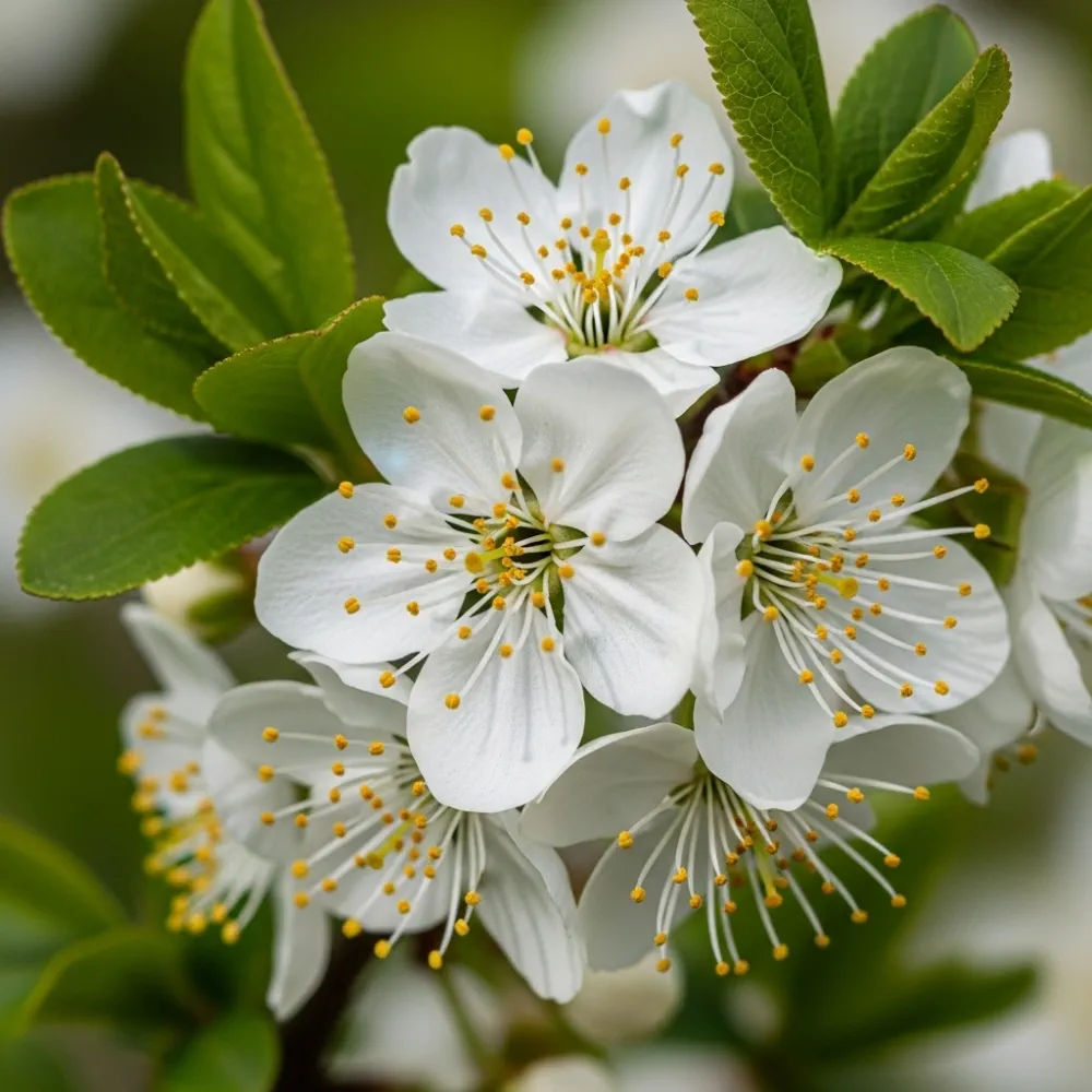 5ft Mirabelle Golden Sphere' Plum Tree | 9L Pot | 2 Years Old - Image 2