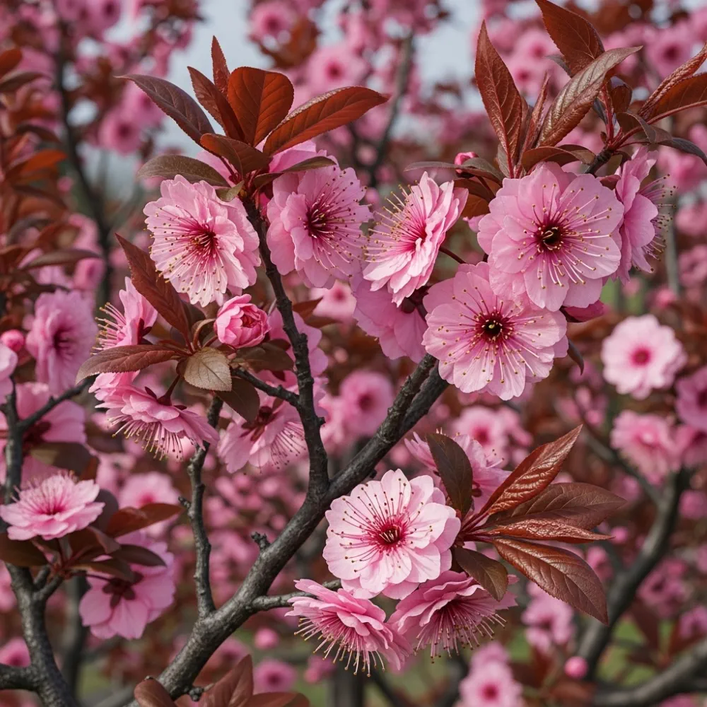 5ft Plum Blossom Tree | Prunus blireana | 9L Pot | 2 Years Old