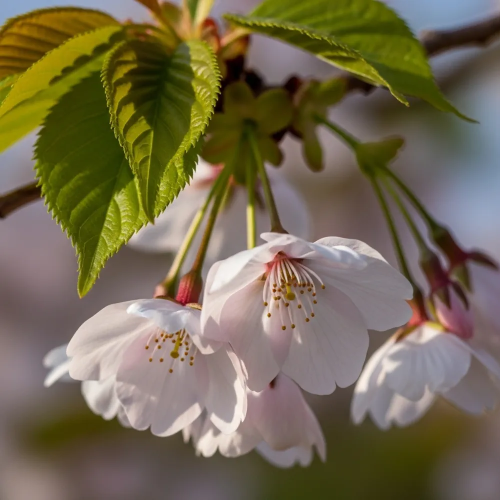 5ft 'The Bride' Cherry Blossom Tree | Prunus incisa | Bare Root - Image 2
