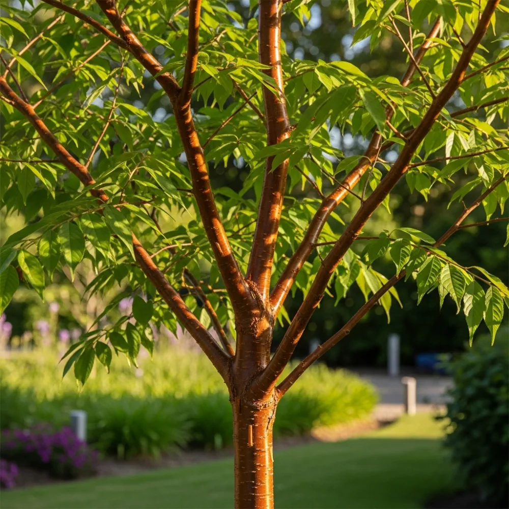 5ft Tibetan Cherry Tree | Prunus Serrula | Bare Root | 2 Years Old - Image 3