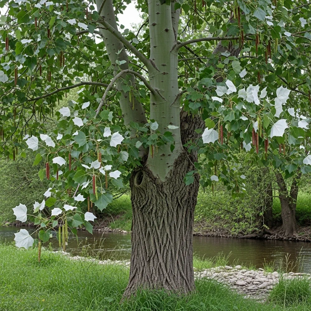 5ft White Poplar Tree | Populus alba | Bare Root | 2 Years Old