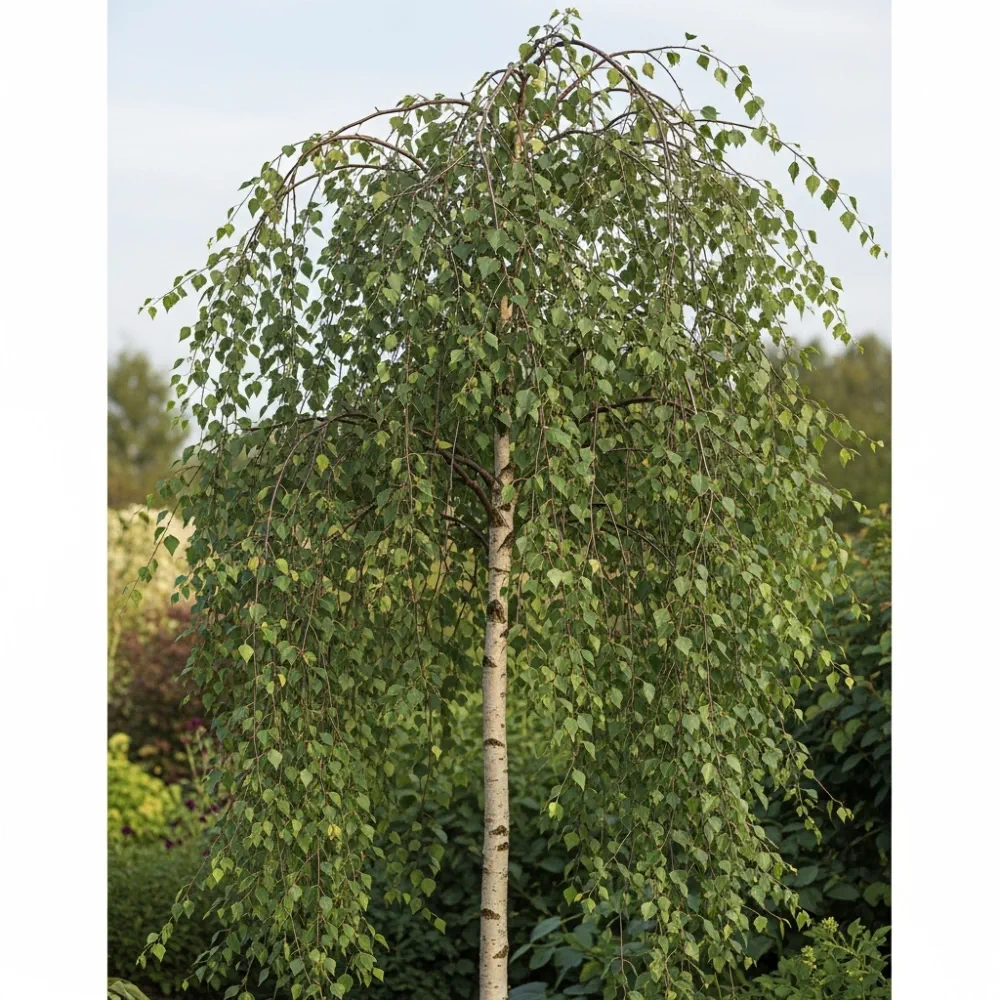 5ft Young's Weeping Birch Tree | Betula Pendula 'Youngii' | 9L Pot | 2 Years Old - Image 6