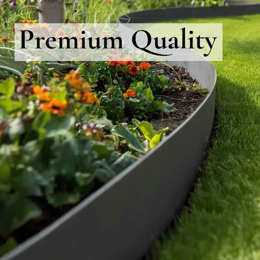 5m Steel Lawn Edging 1.5mm Thick (1 Set/ 5pcs) - Image 29