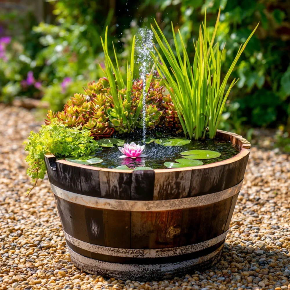 5W Solar Pond In A Pot Fountain Pump - Image 3