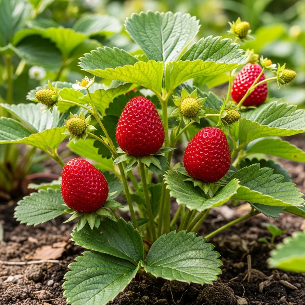 6 Framberry Strawberry Plants | 9cm Pots - Image 2