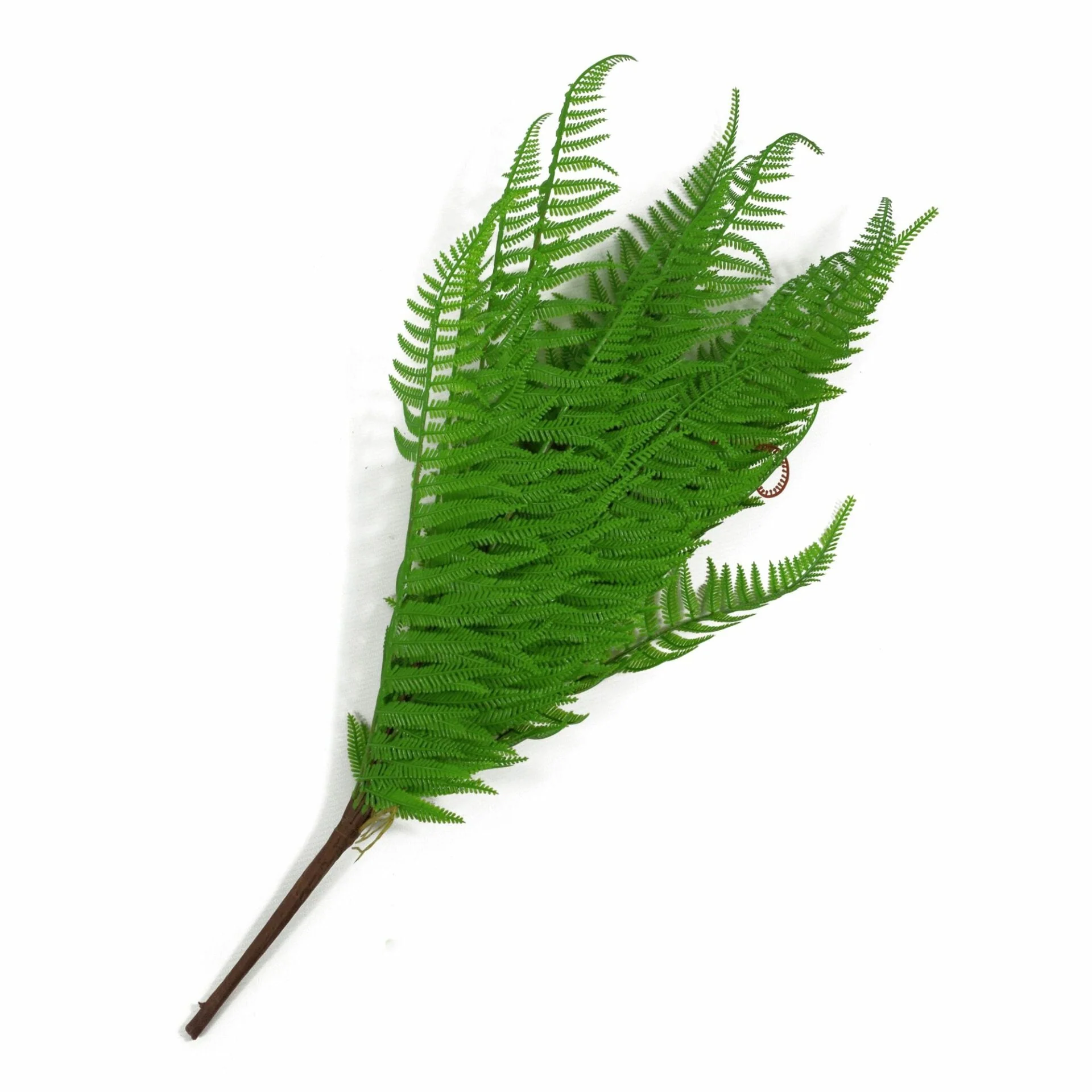 6 x 60cm Artificial Bushy Dixie Wood Fern Dark Green Plant - Image 3