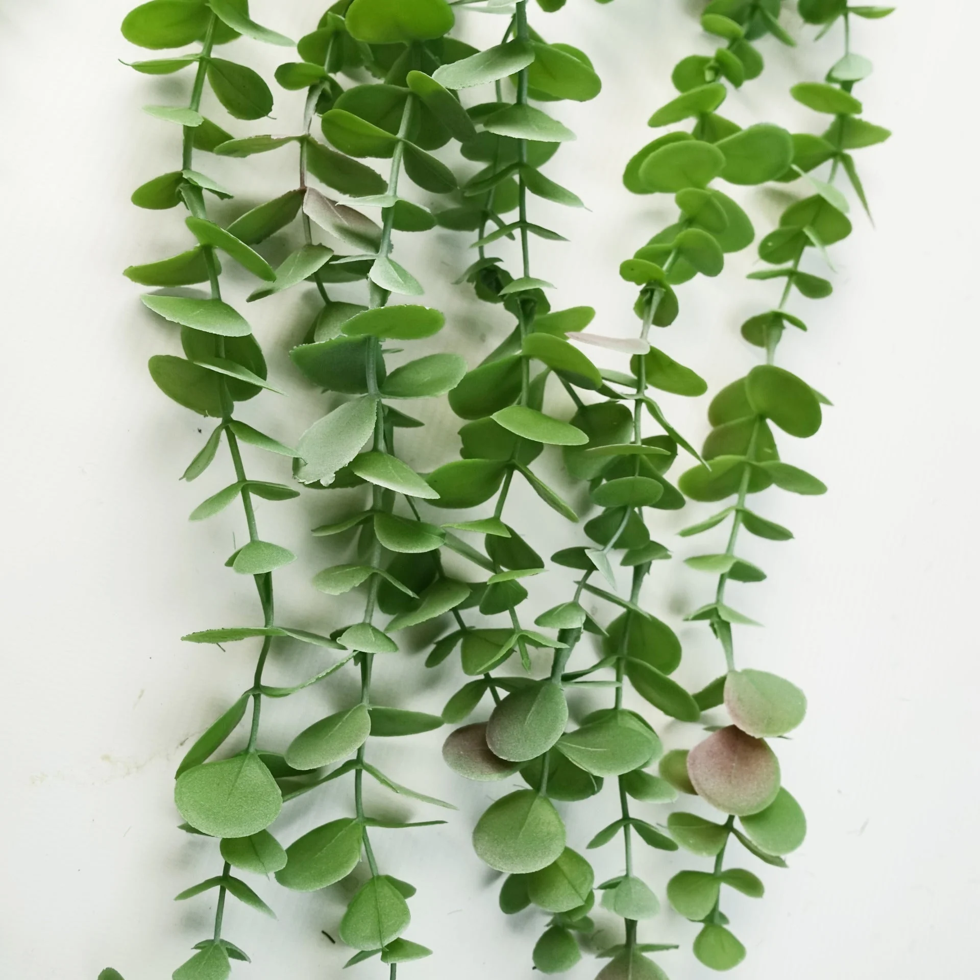 6 x 80cm Artificial Hanging Trailing Eucalyptus Plant - Image 2