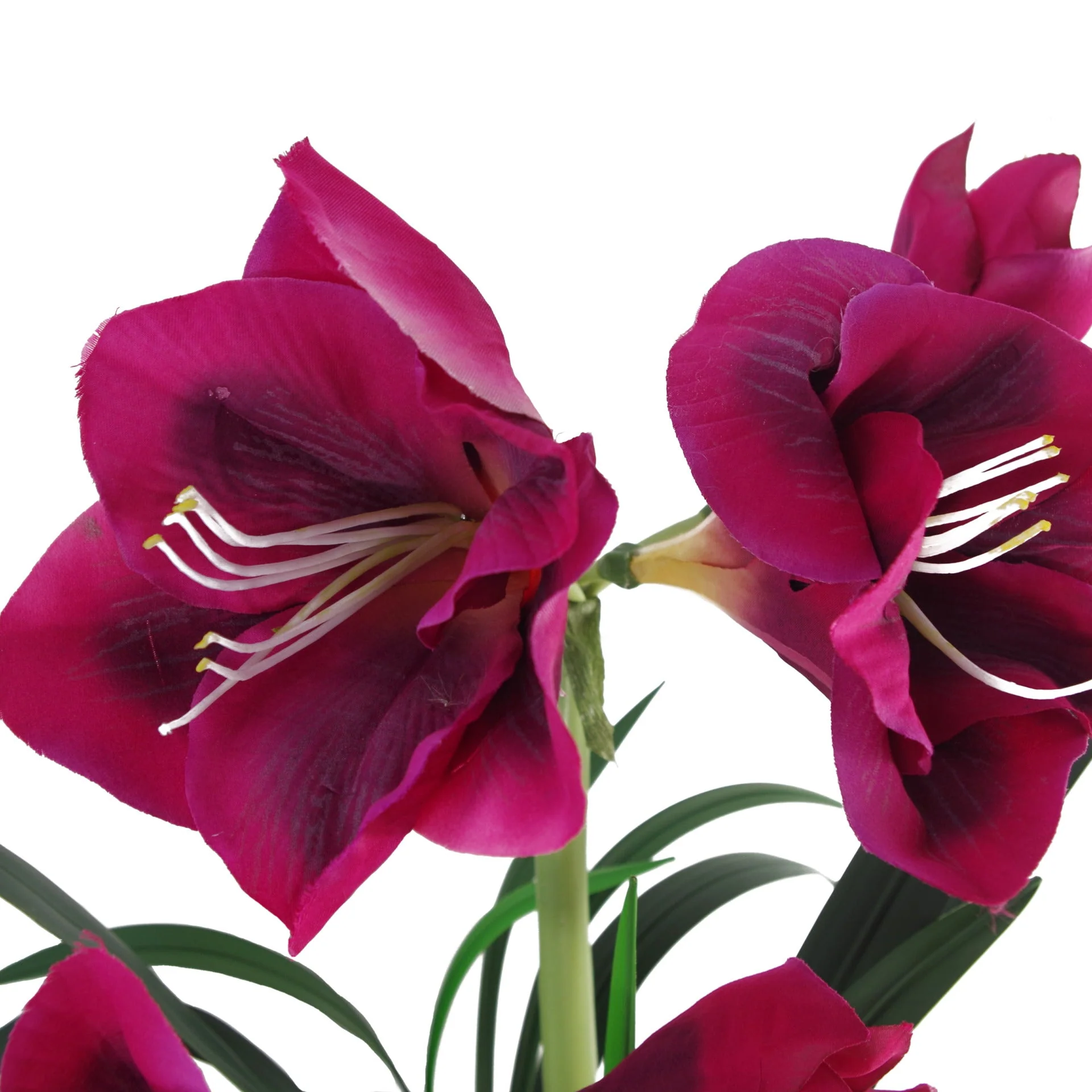60cm Artificial Amarylis Pink - Image 2