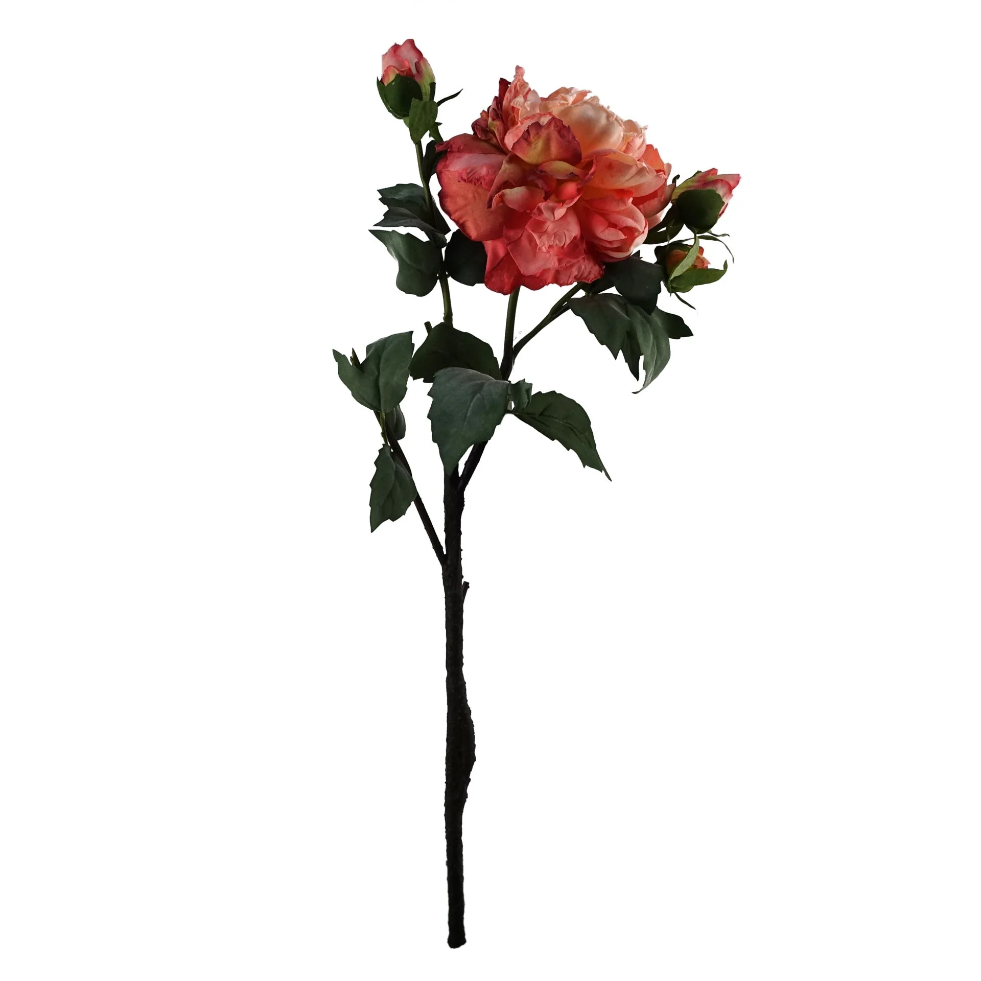 60cm Peony Artificial Flower Pink - Image 2