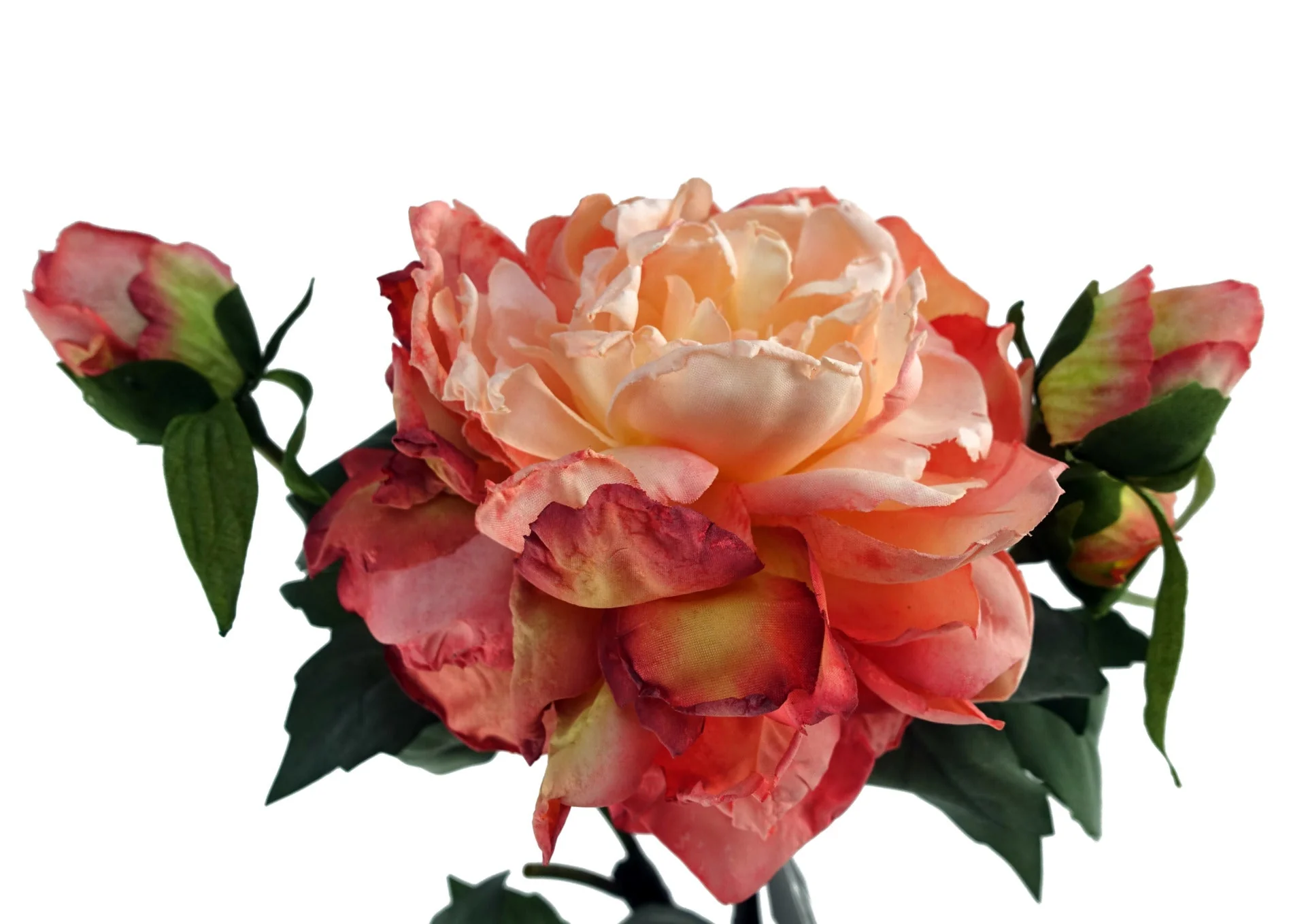 60cm Peony Artificial Flower Pink - Image 3