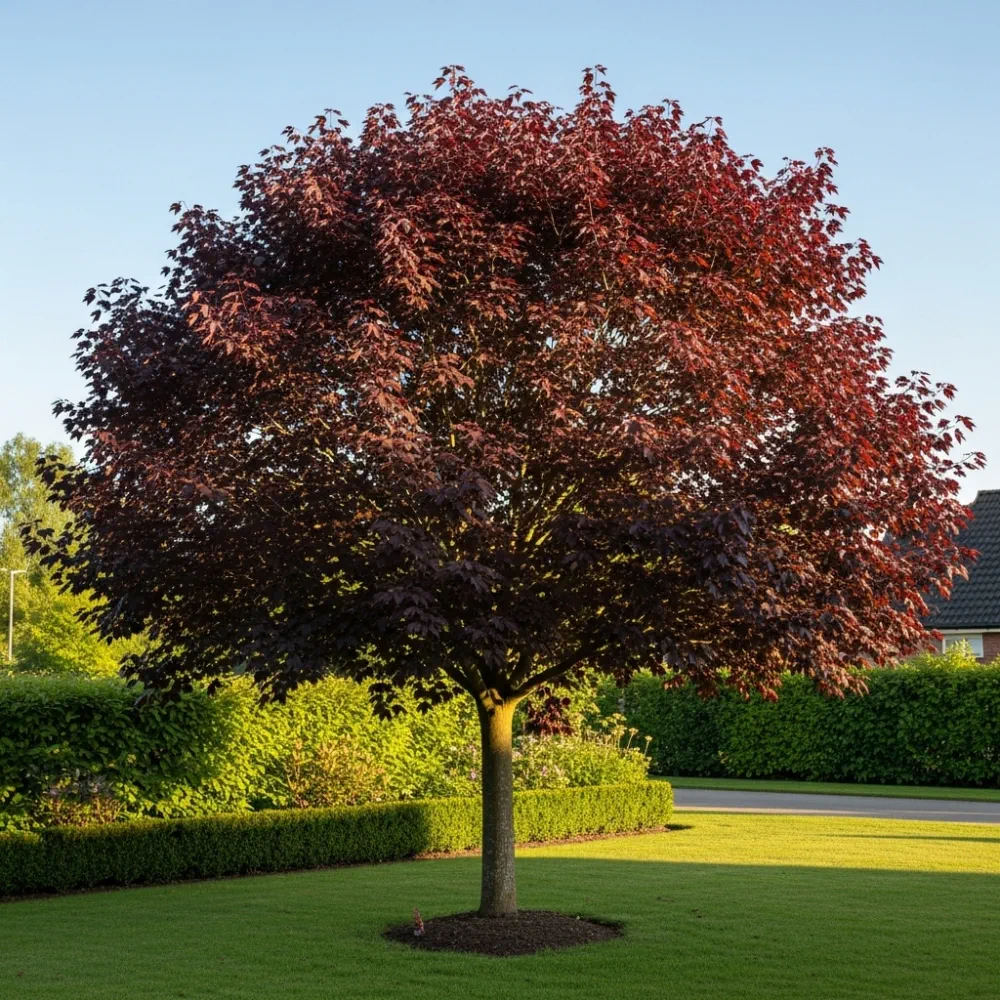 6ft Acer 'Crimson King' | Purple-Leaved Maple Tree | 9L Pot | 2 Years Old - Image 3