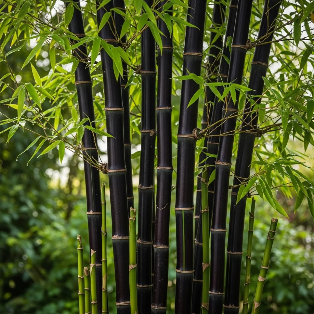 7ft Black Bamboo | Phyllostachys nigra | 10L Pot - Image 2