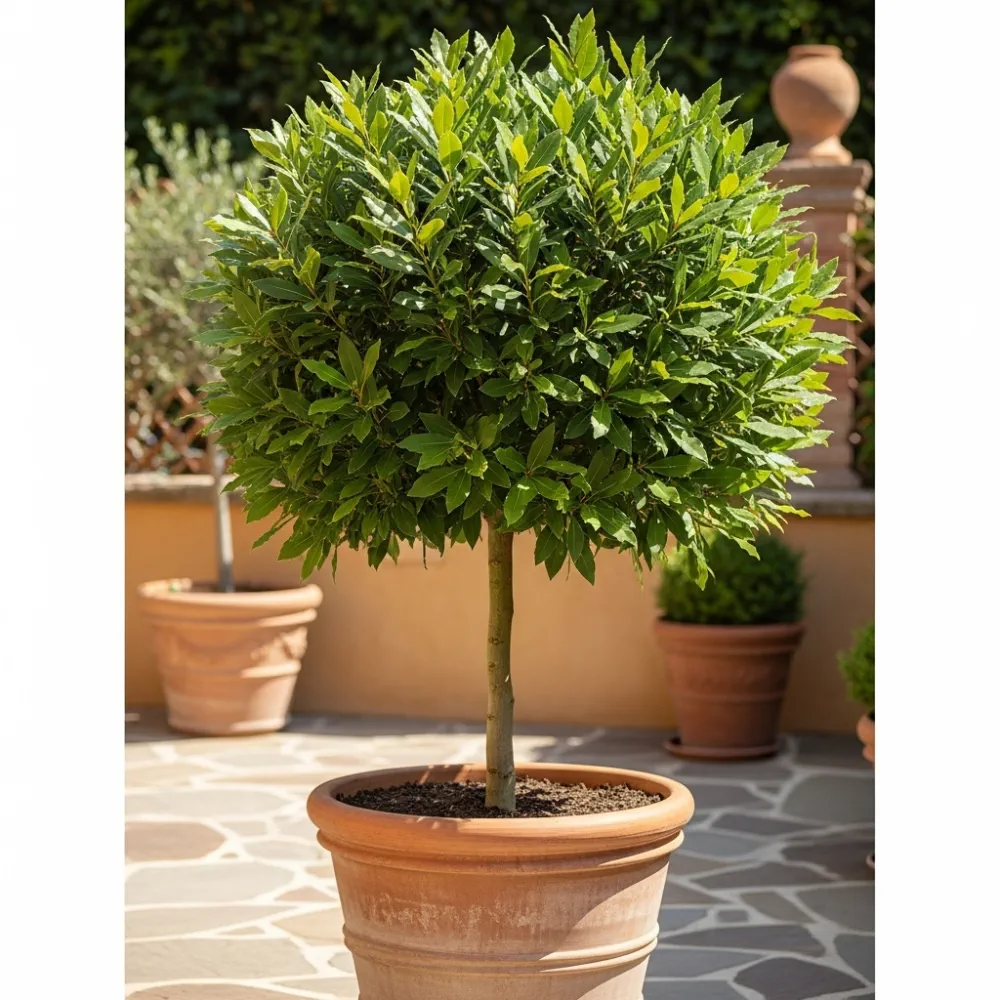 6ft Half Standard Bay Laurel Tree | Mature Laurus Nobilis | 18L Pot - Image 3