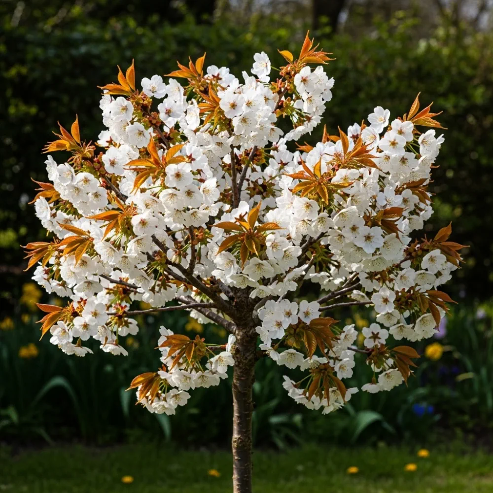 7ft Half-Standard 'Chocolate Ice' Cherry Blossom Tree | Mature Bare Root | 6/8cm Girth