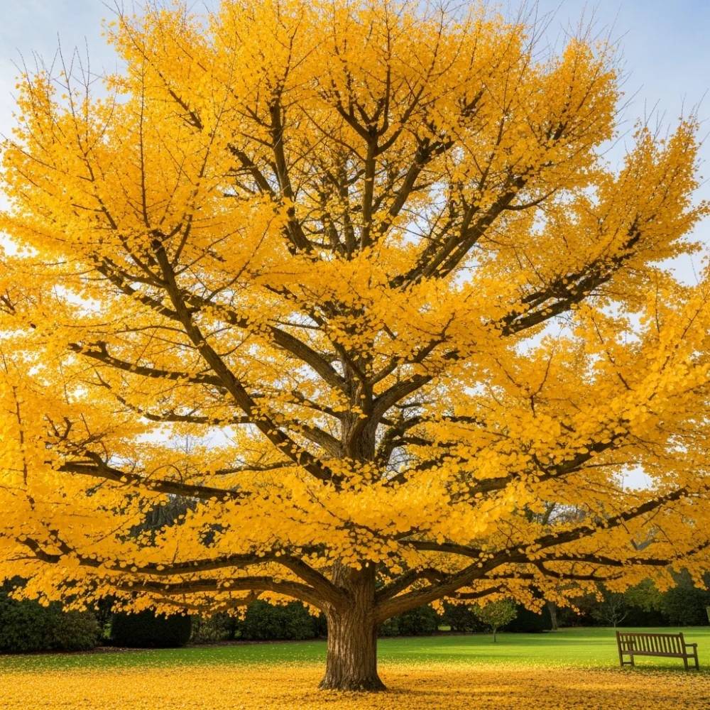 7ft Half-Standard Ginkgo Biloba Tree | Mature Bare Root | 6/8cm Girth