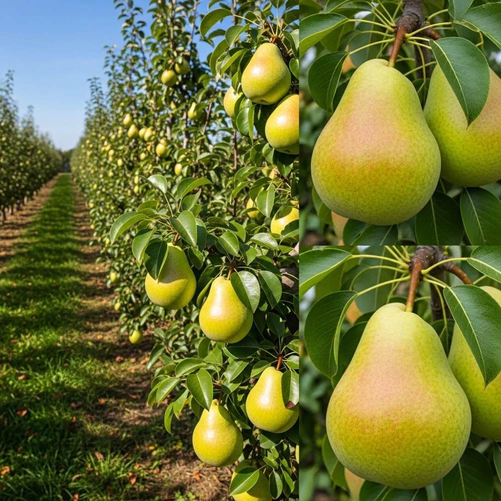 7ft Half-Standard 'Green Williams' Mature Pear Tree | 6/8cm Girth | Grown in 20L Airpot