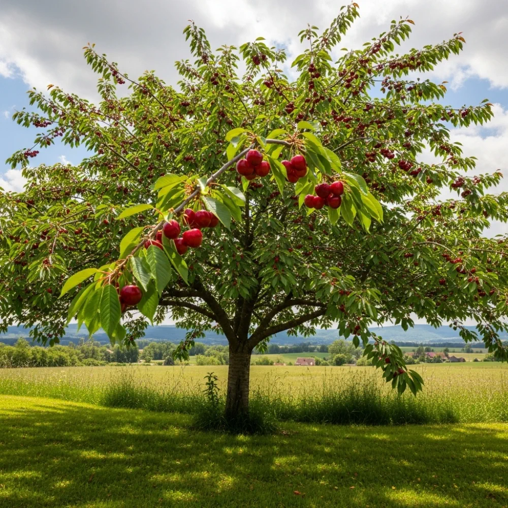 7ft Half-Standard 'Sunburst' Mature Cherry Tree | 6/8cm Girth | Grown in 20L Airpot - Image 6