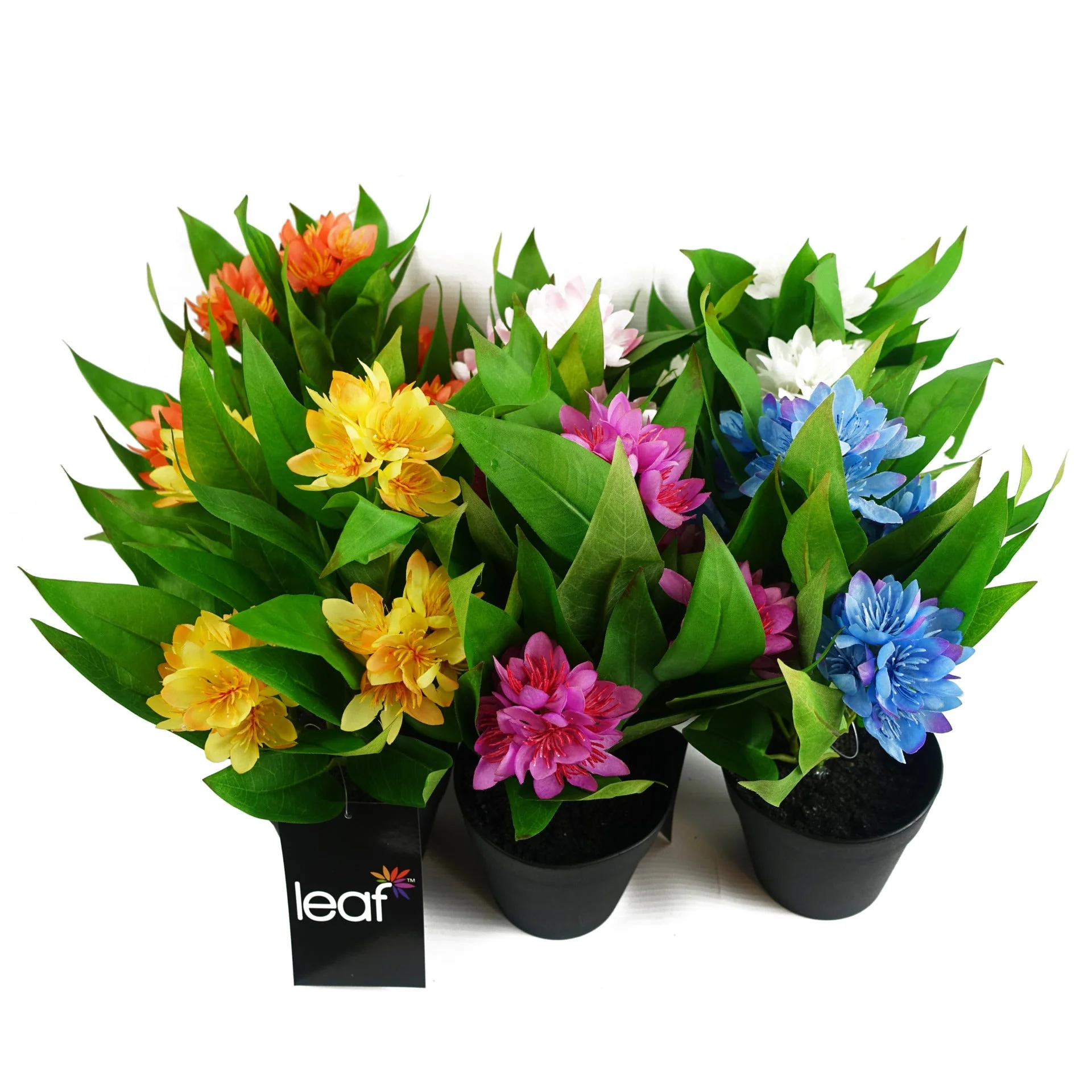 6x 18cm Artificial Freesia Plants in Assorted Colours Flowering - Image 2