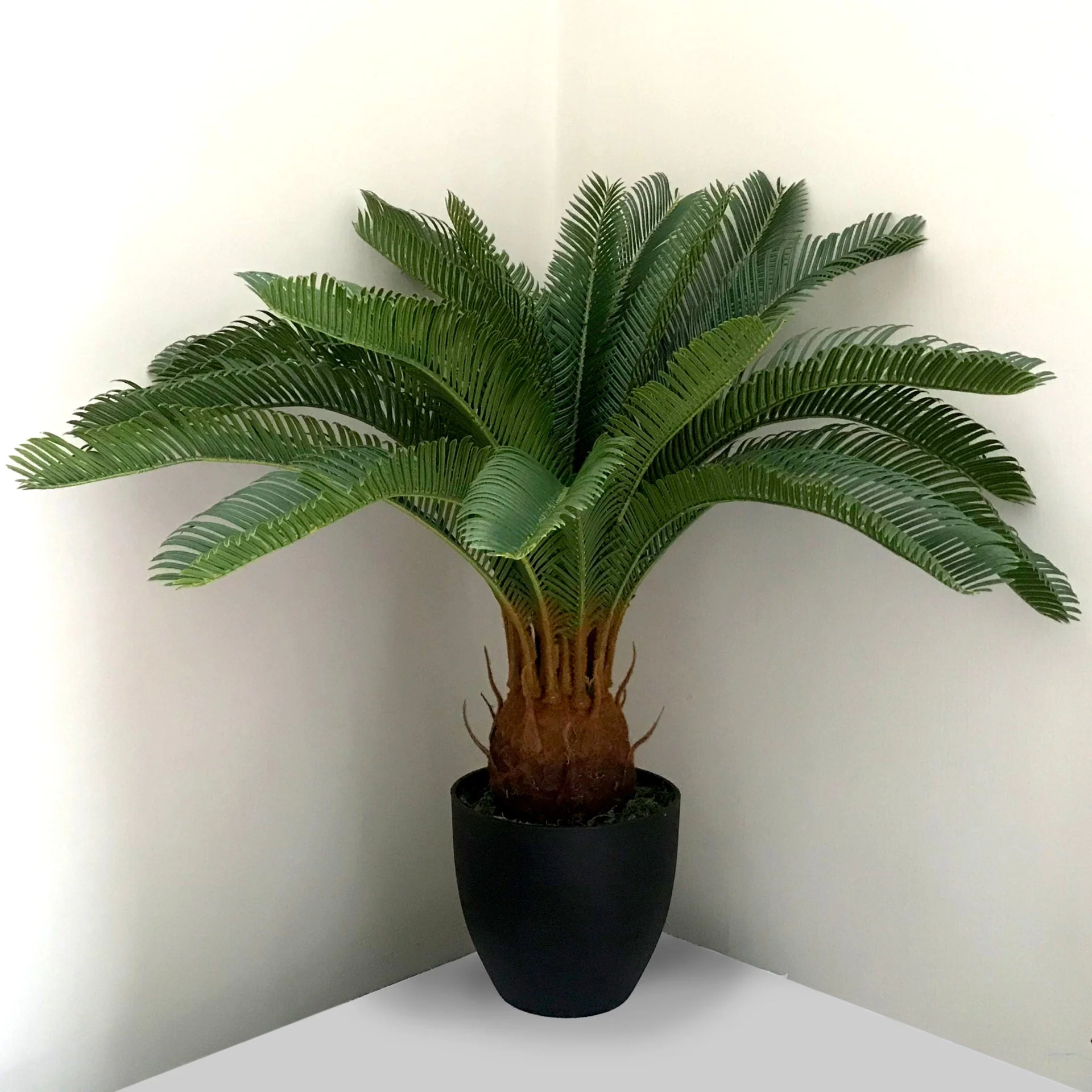 70cm Artificial Tropical Cycas Palm Plant - Image 2