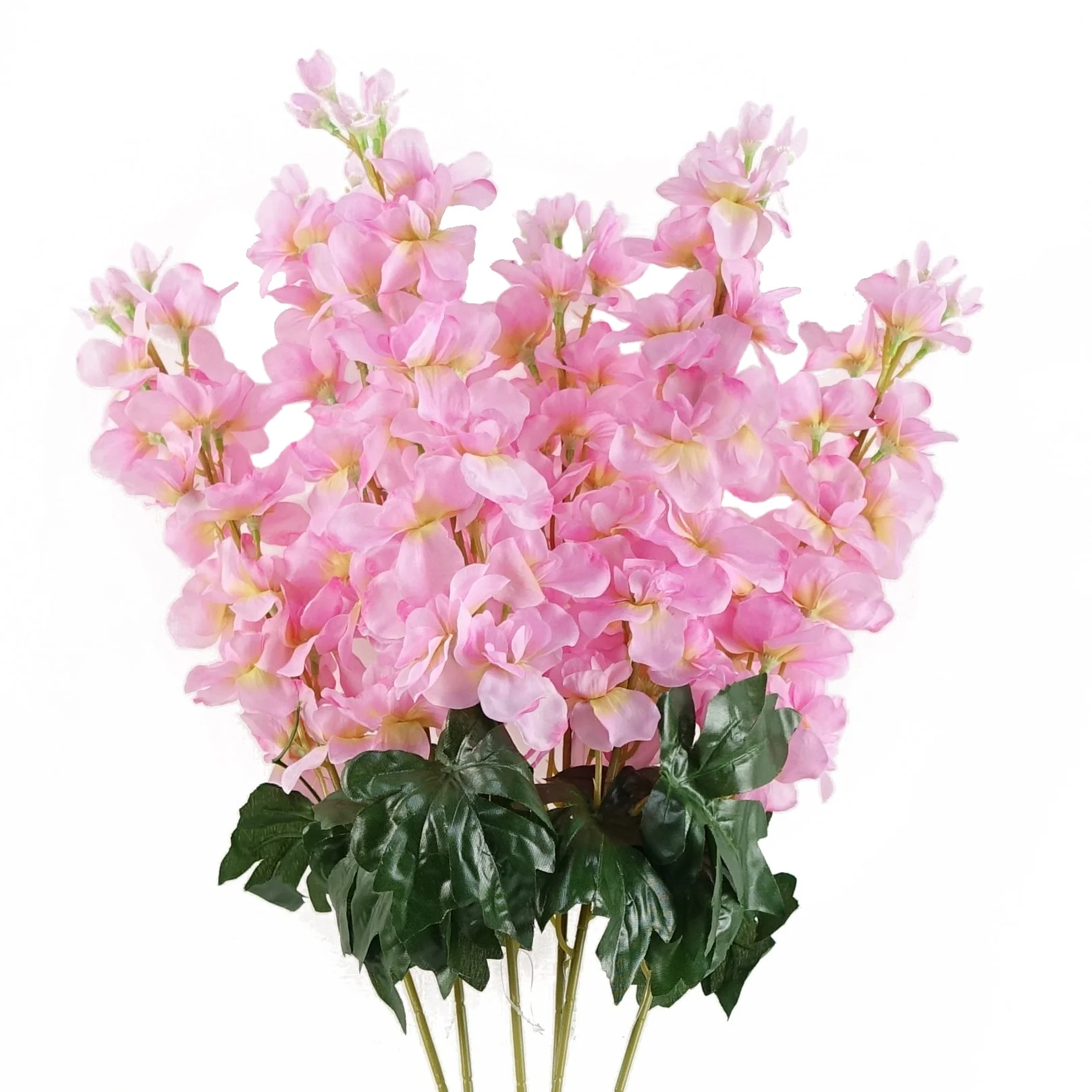 75cm Delphinium Pink Artificial Stem - Image 3