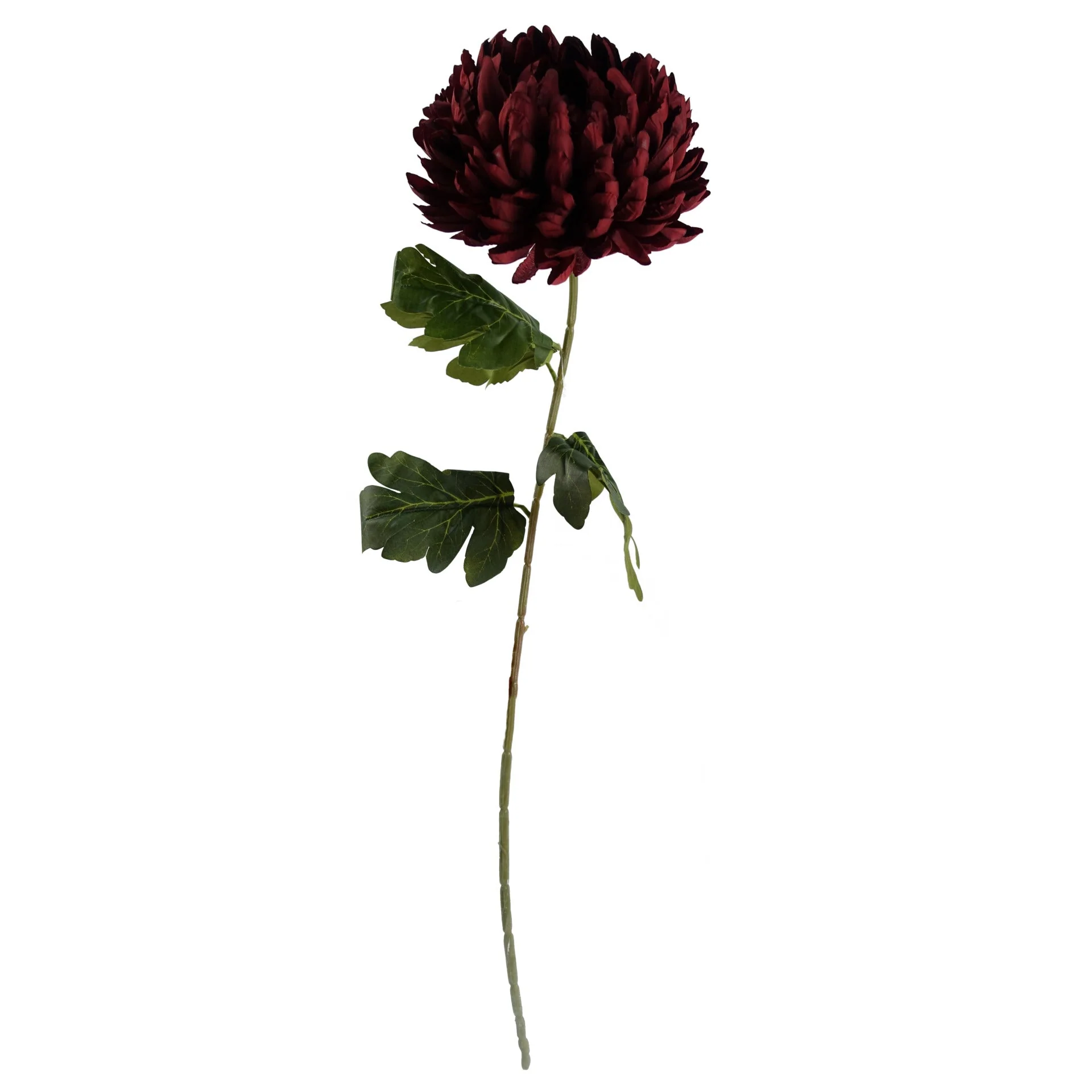 75cm Extra Large Reflex Chrysanthemum - Red - Image 2