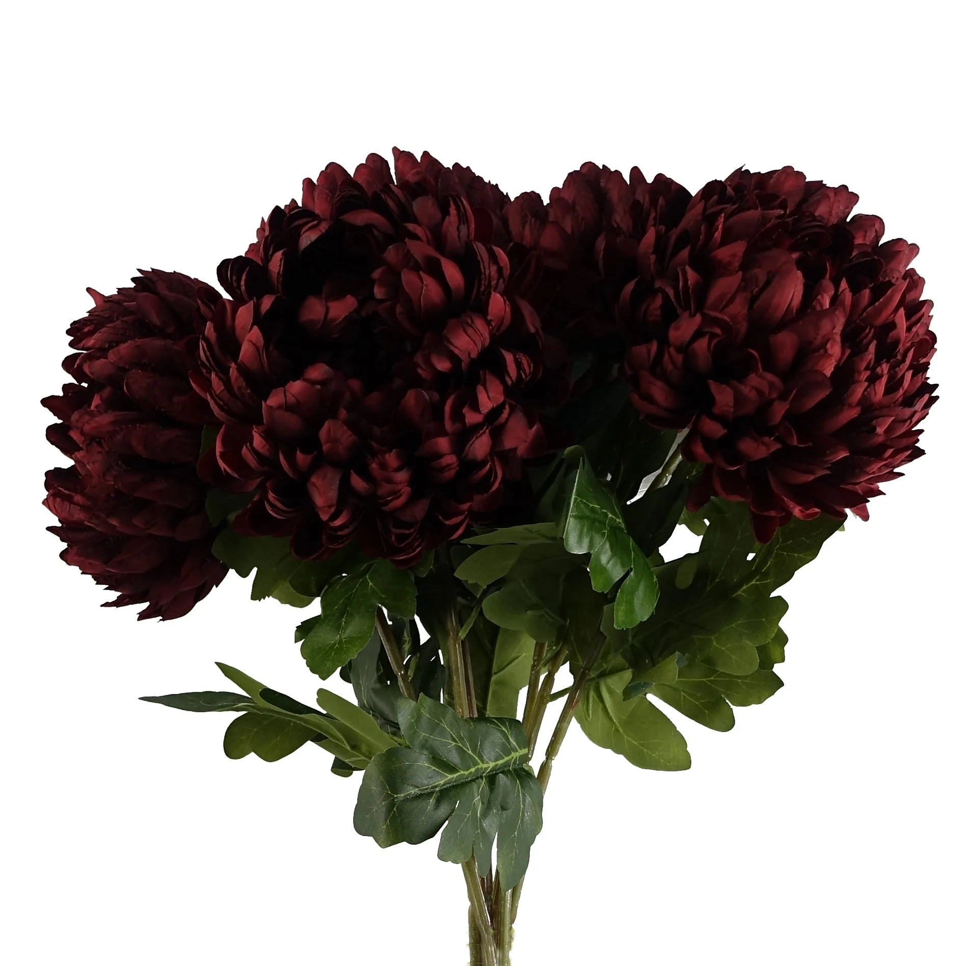 75cm Extra Large Reflex Chrysanthemum - Red - Image 4