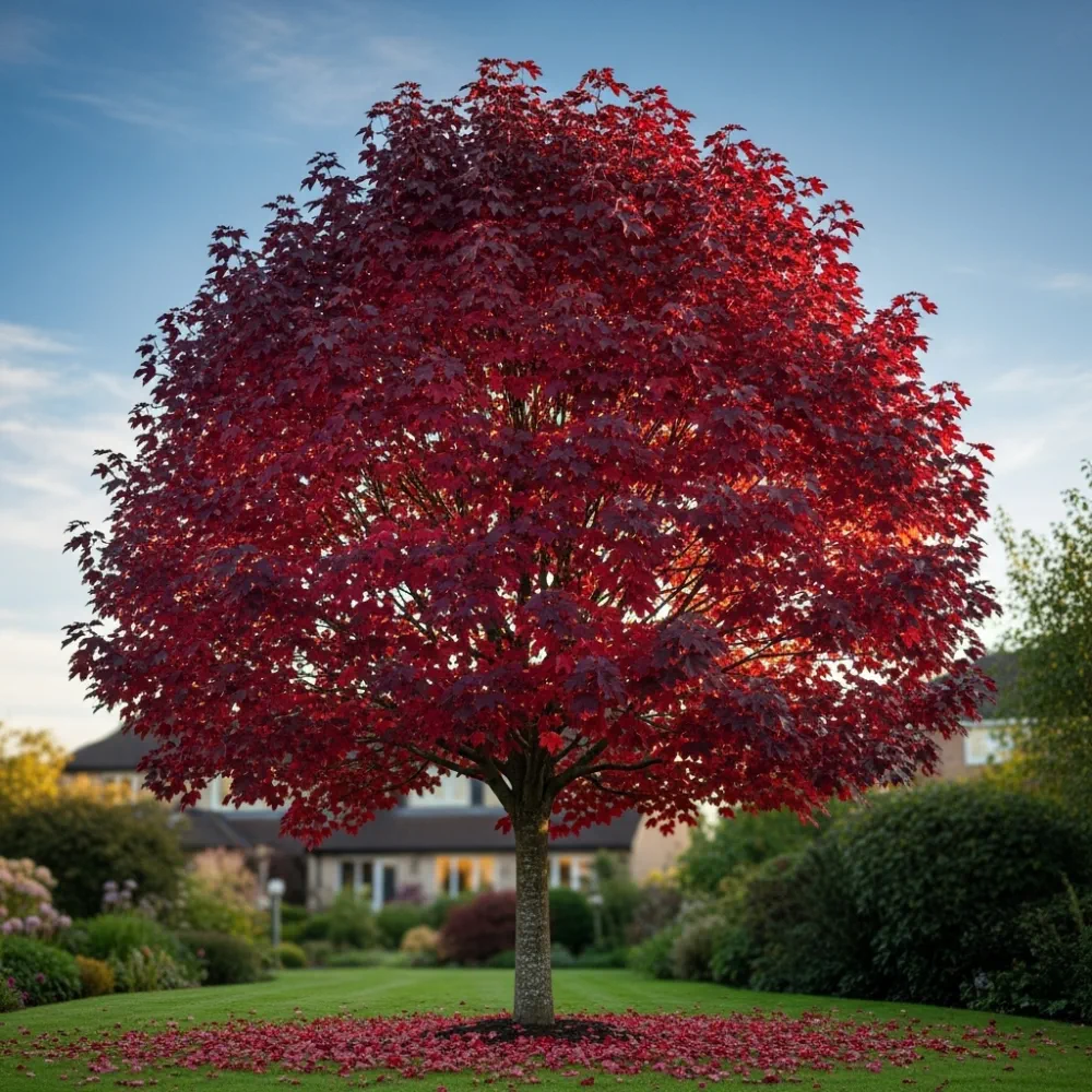 7ft Mature Acer 'Crimson King' | Purple-Leaved Maple Tree | Acer platanoides 'Crimson King' | 18L Pot - Image 2