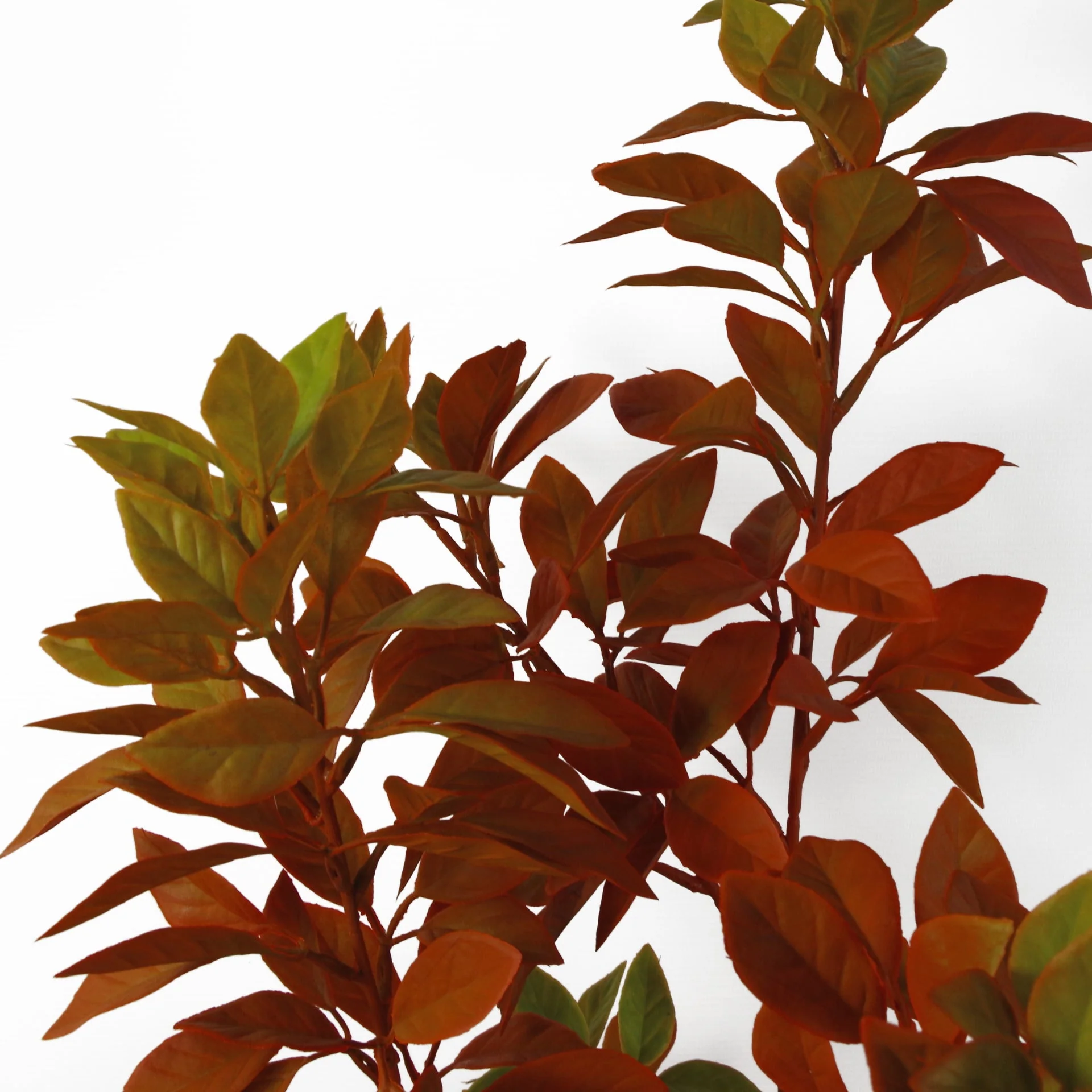 80cm Artificial Yellow Gold Autumn Ficus Tree - Image 3