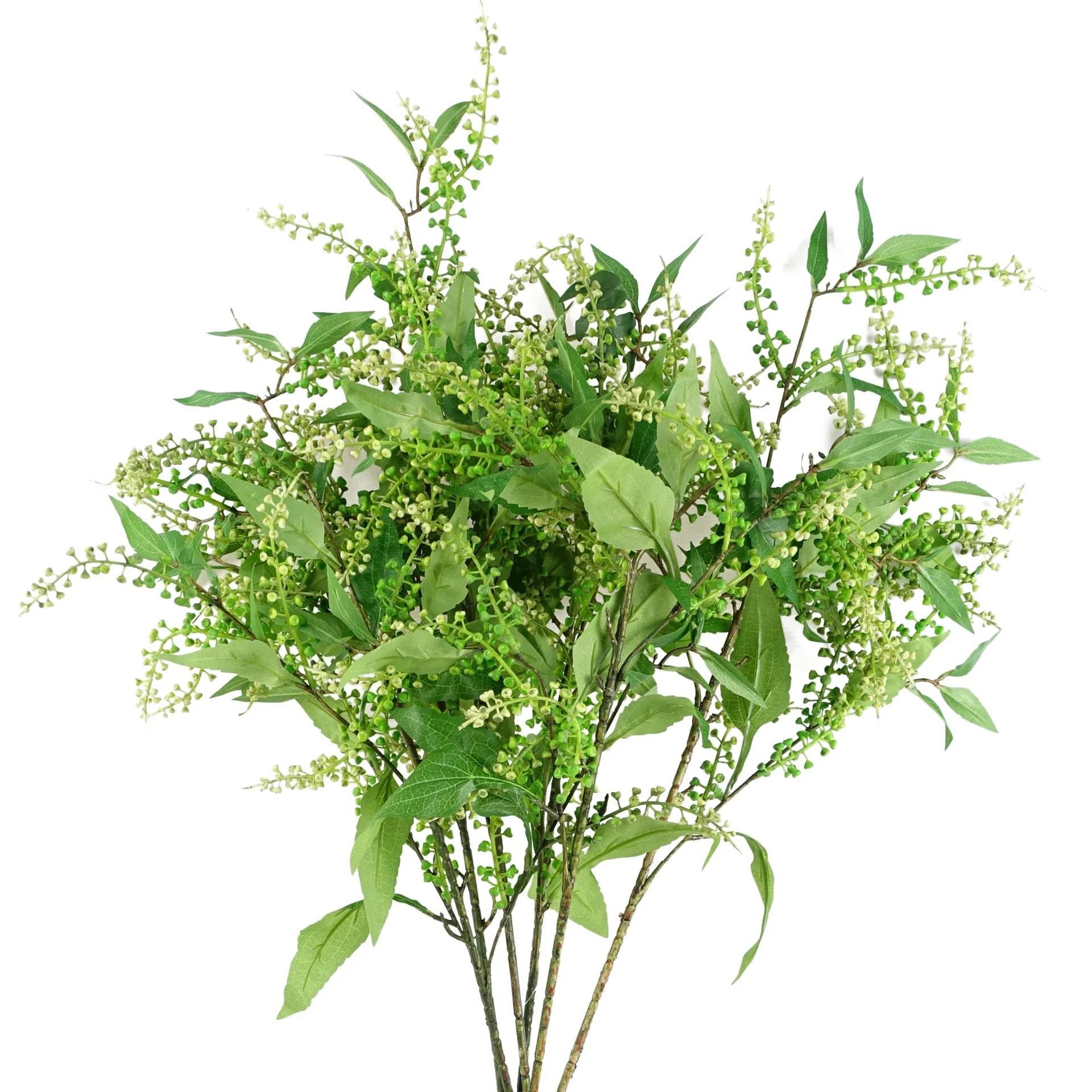 85cm Artificial Green Foliage Spray - Image 4